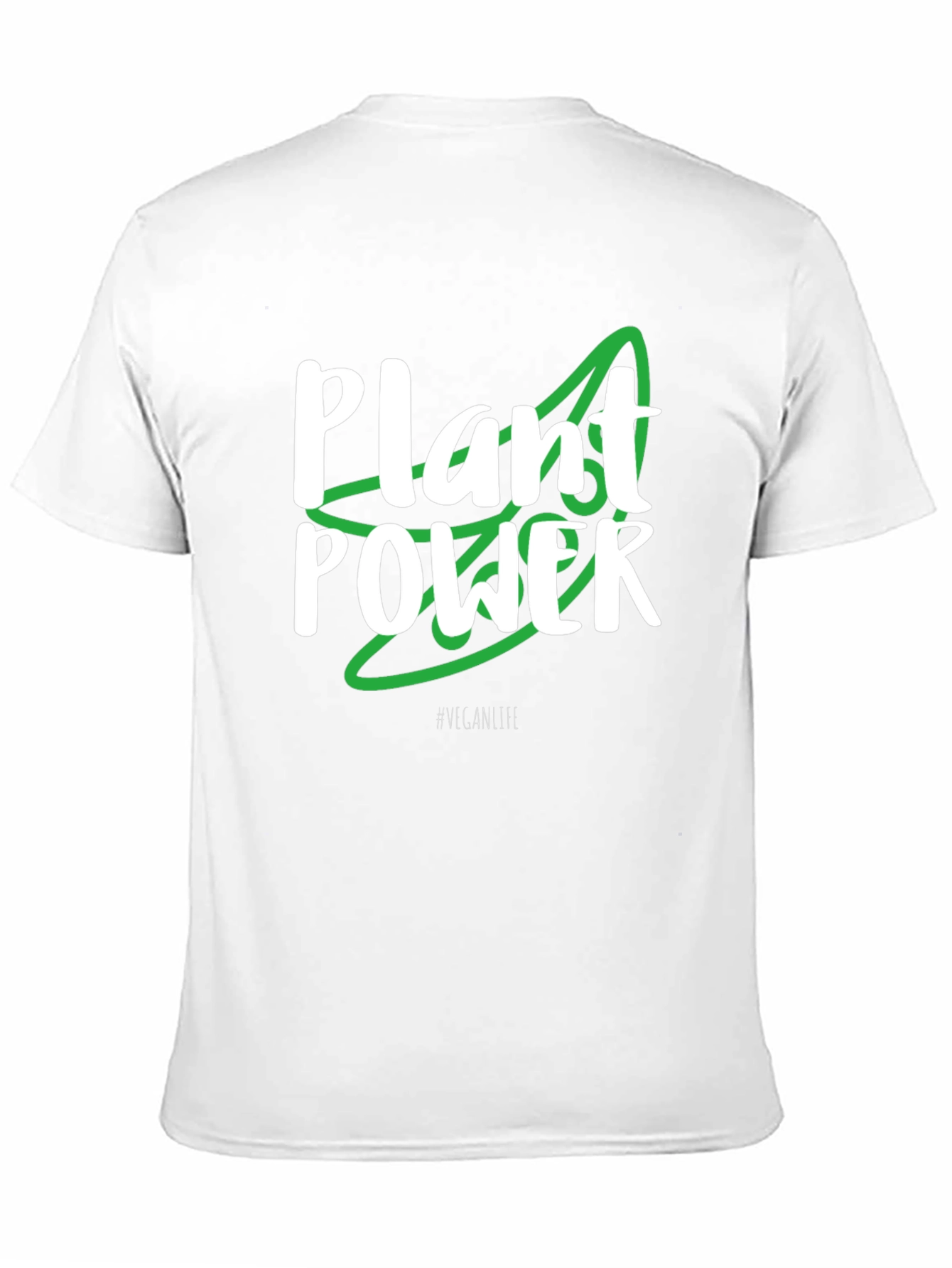 Plant Power Vegan T-Shirt - Black - 11