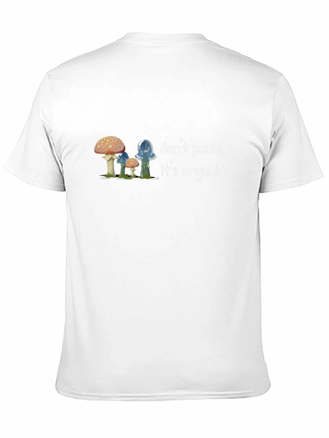 Black Mushroom Graphic Tee - Don't Panic, It's Organic view 11