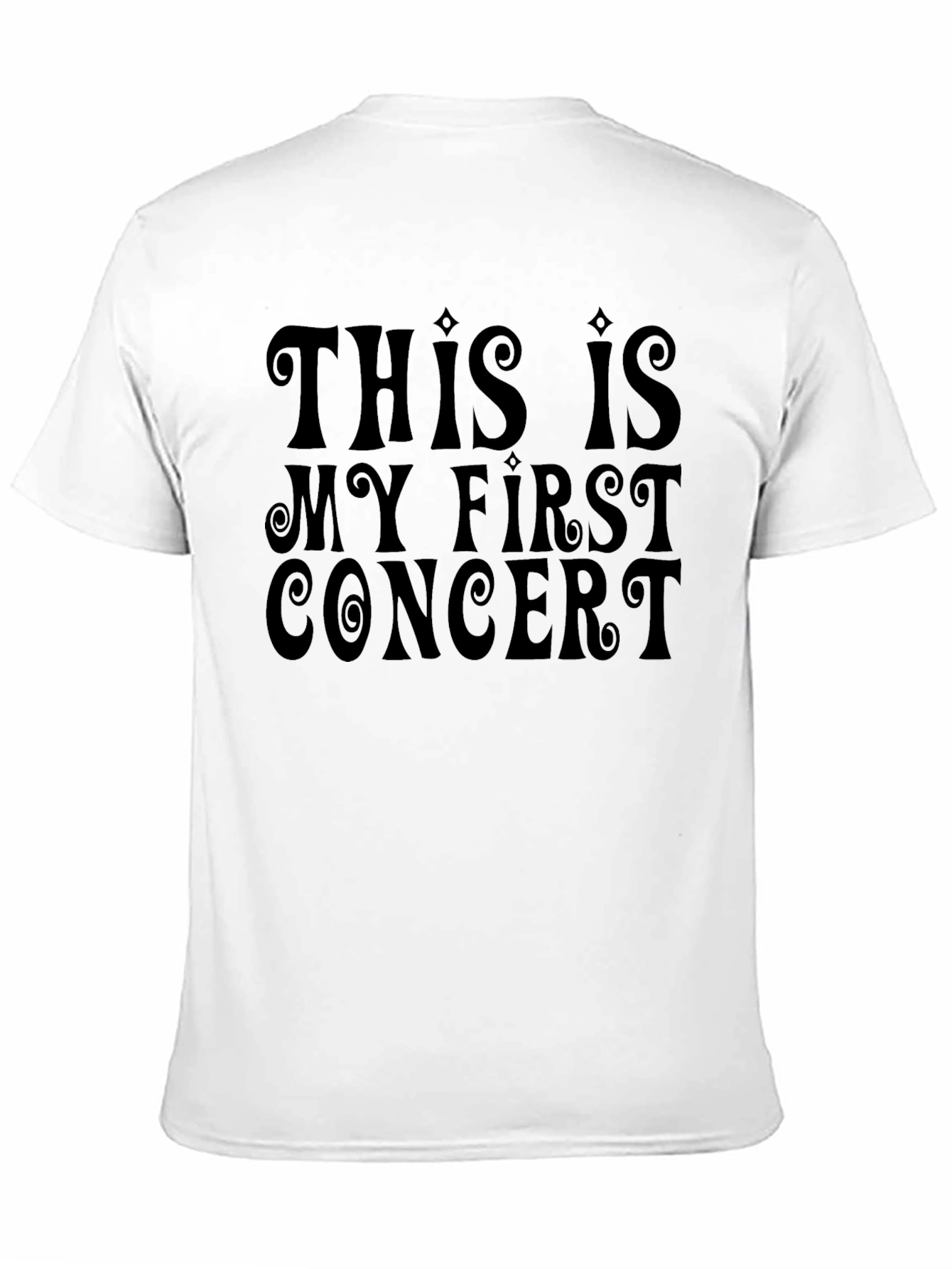 Black First Concert T-Shirt - Soft Cotton Tee view 11