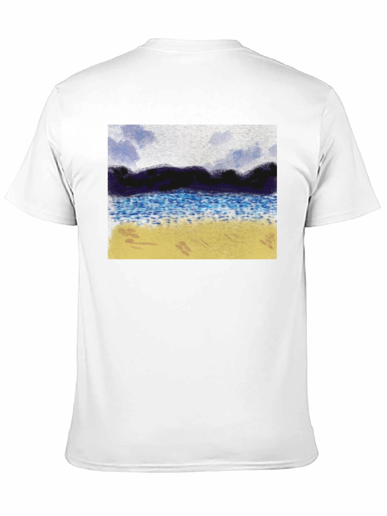 Black Beachfront T-Shirt - Coastal Style view 11