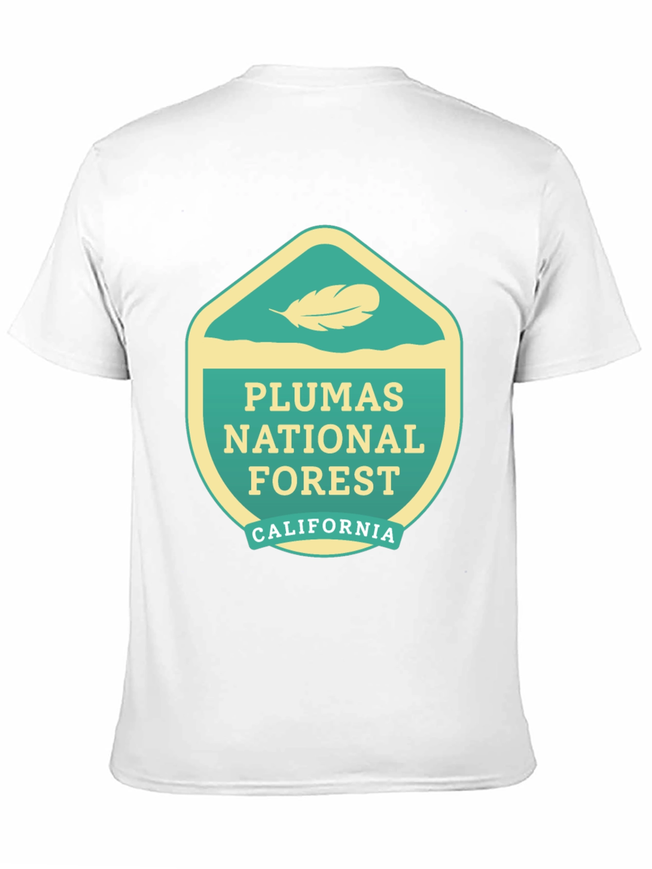 Black Plumas National Forest Graphic Tee - Black view 11