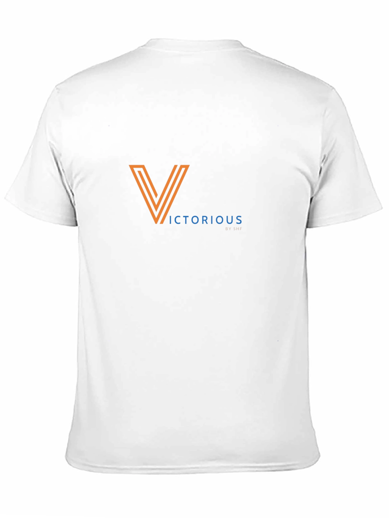Black Victorious Tri-Line V Logo Black T-Shirt view 11
