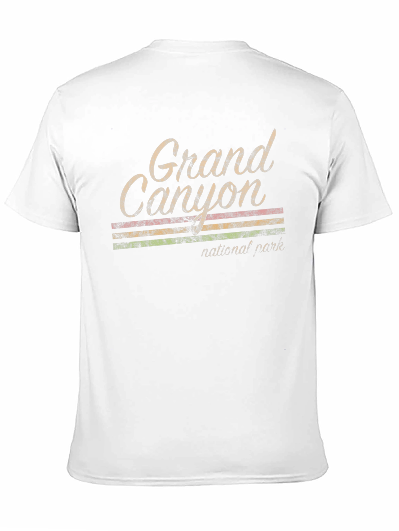 Black Grand Canyon Retro Graphic T-Shirt view 11