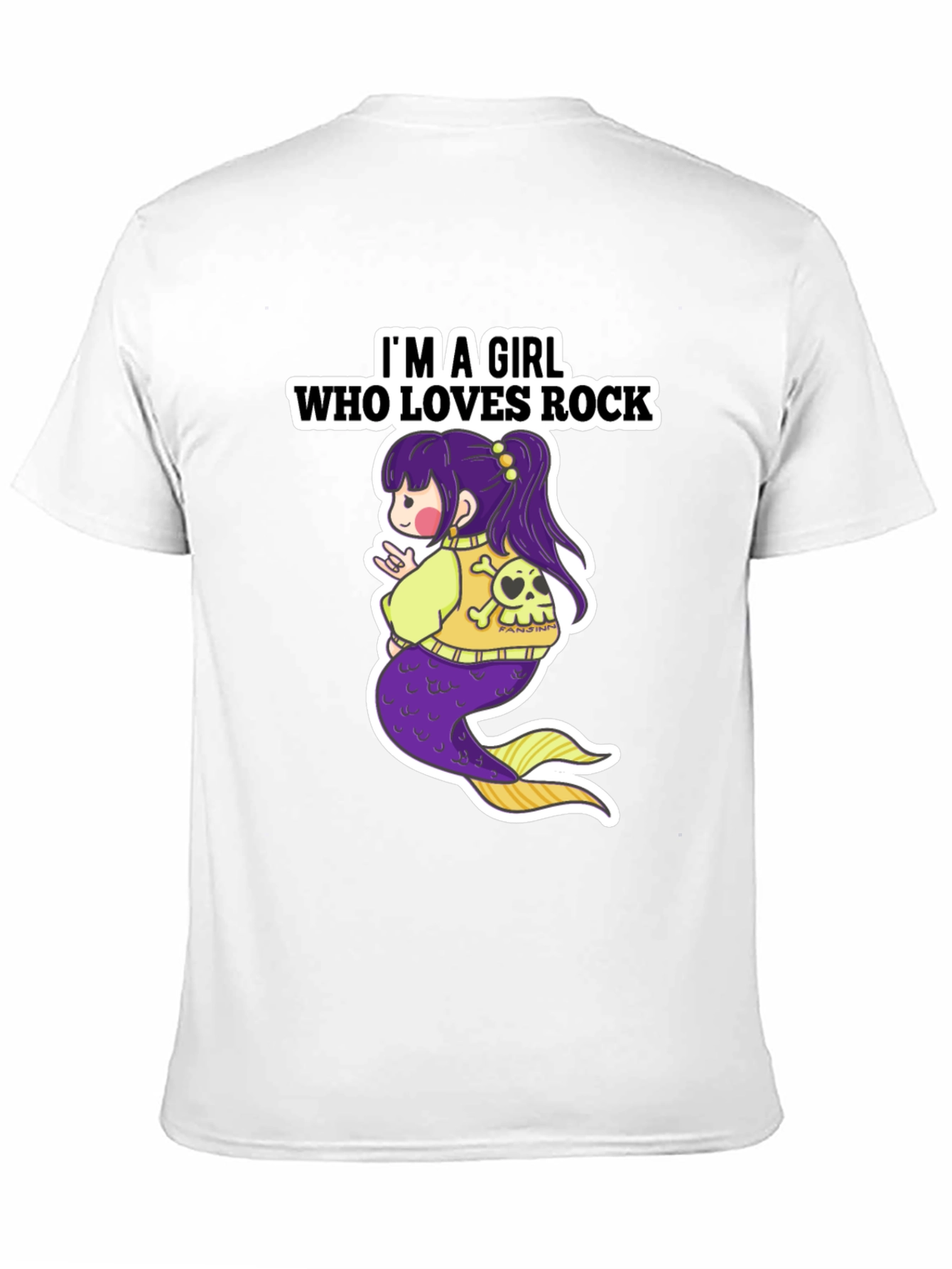 Black Rock Mermaid Graphic T-Shirt view 11