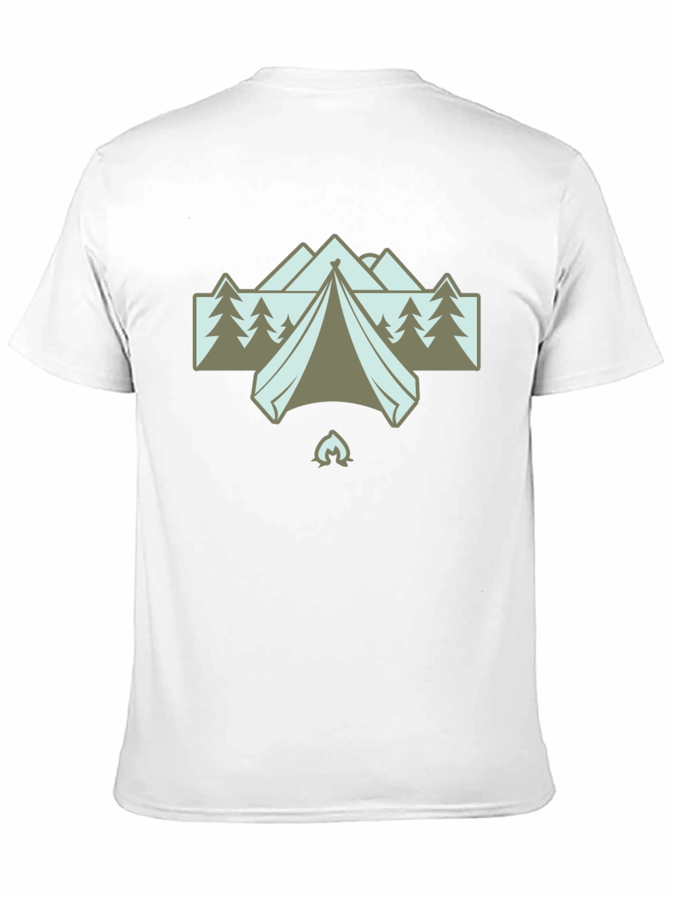 Black Camping Adventure T-Shirt - Outdoors Graphic Tee view 11