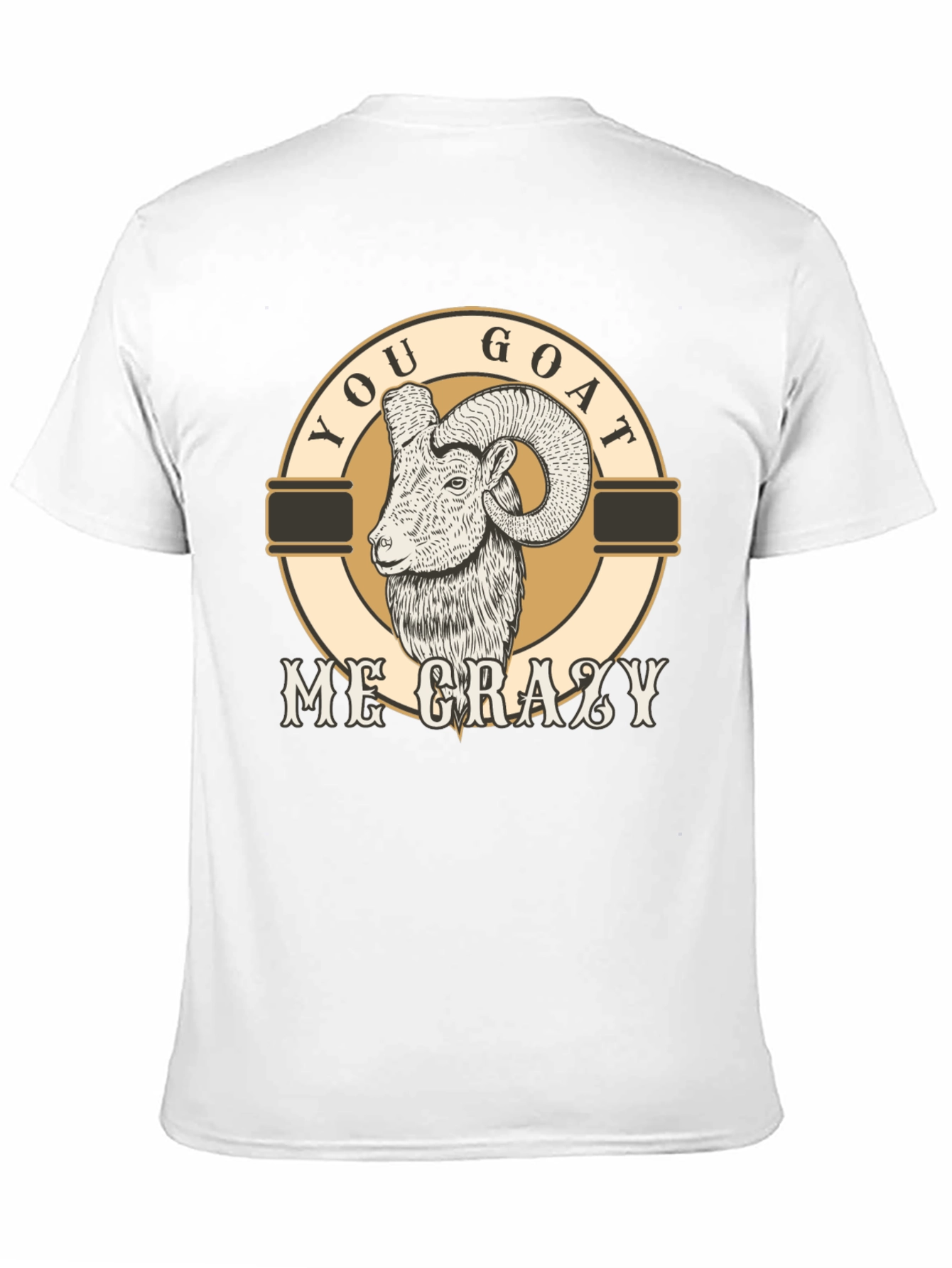 Black You Goat Me Crazy Graphic T-Shirt view 11