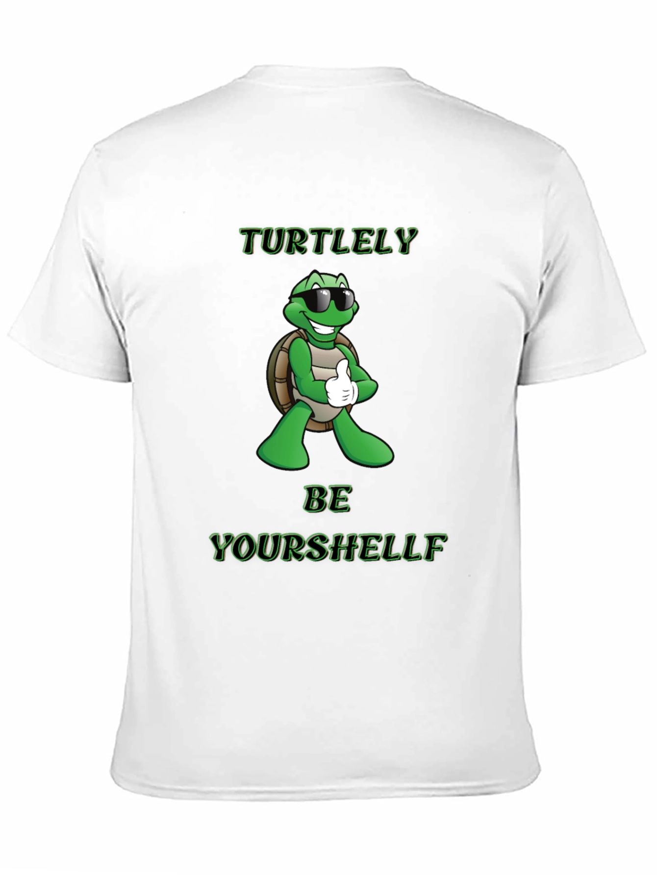Black Turtley Be Yourshelff T-Shirt view 11