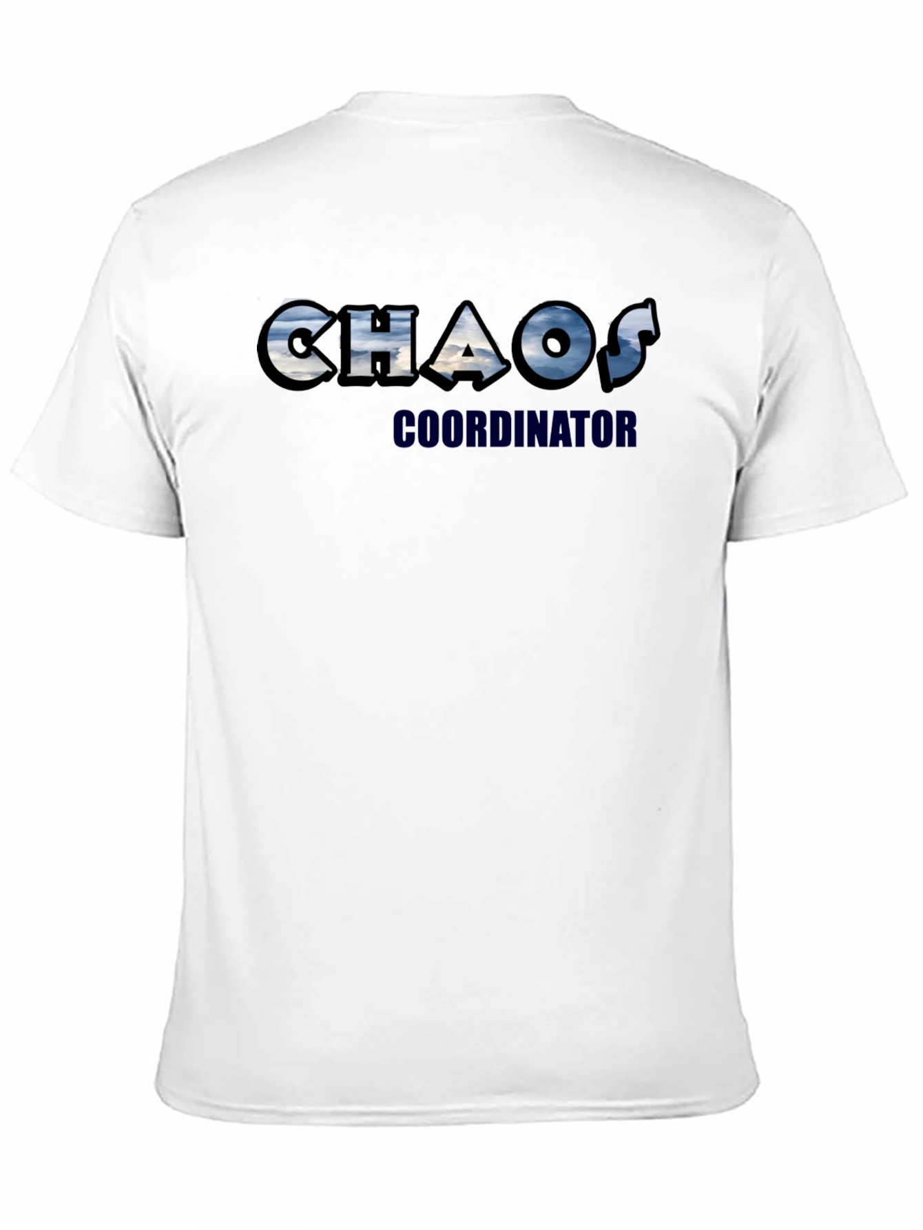 Black Chaos Coordinator T-Shirt Funny Job Tee view 11