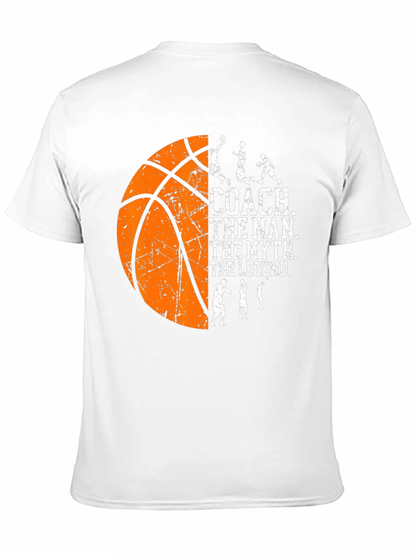 Black Basketball Coach Graphic Tee view 11