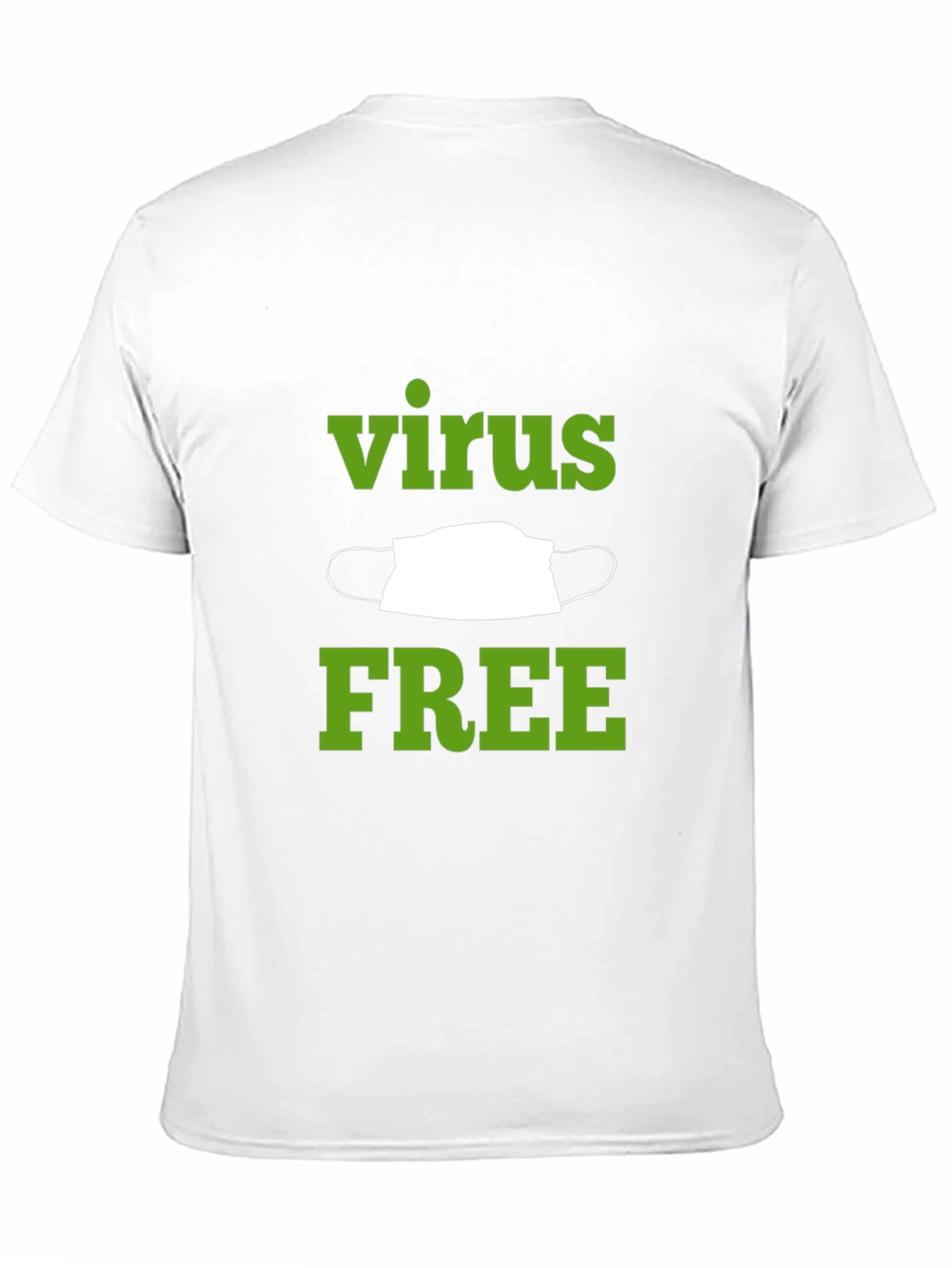 Black Virus Free T-Shirt - Protective Wear view 11