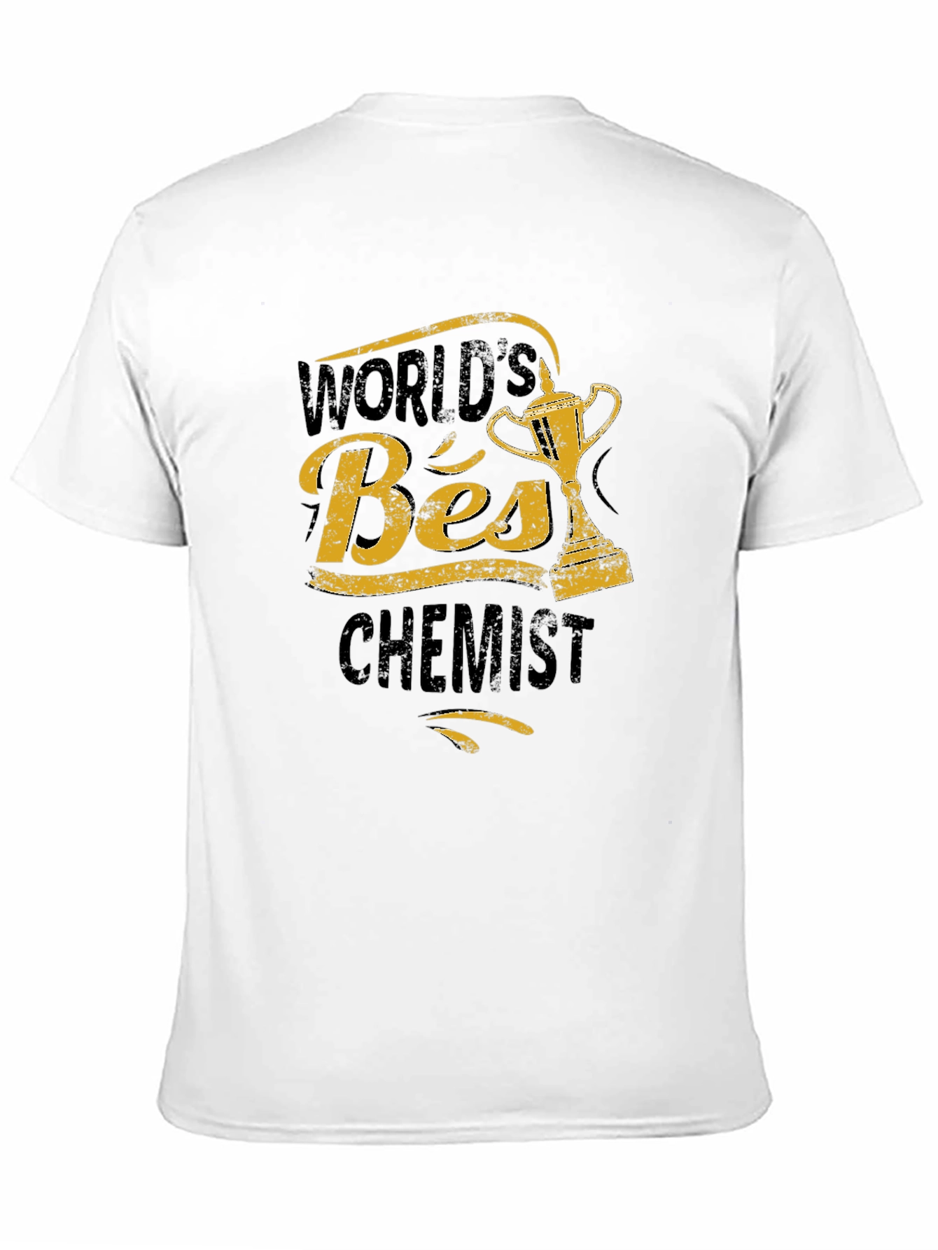 Black World's Best Chemist Black Graphic T-Shirt view 11