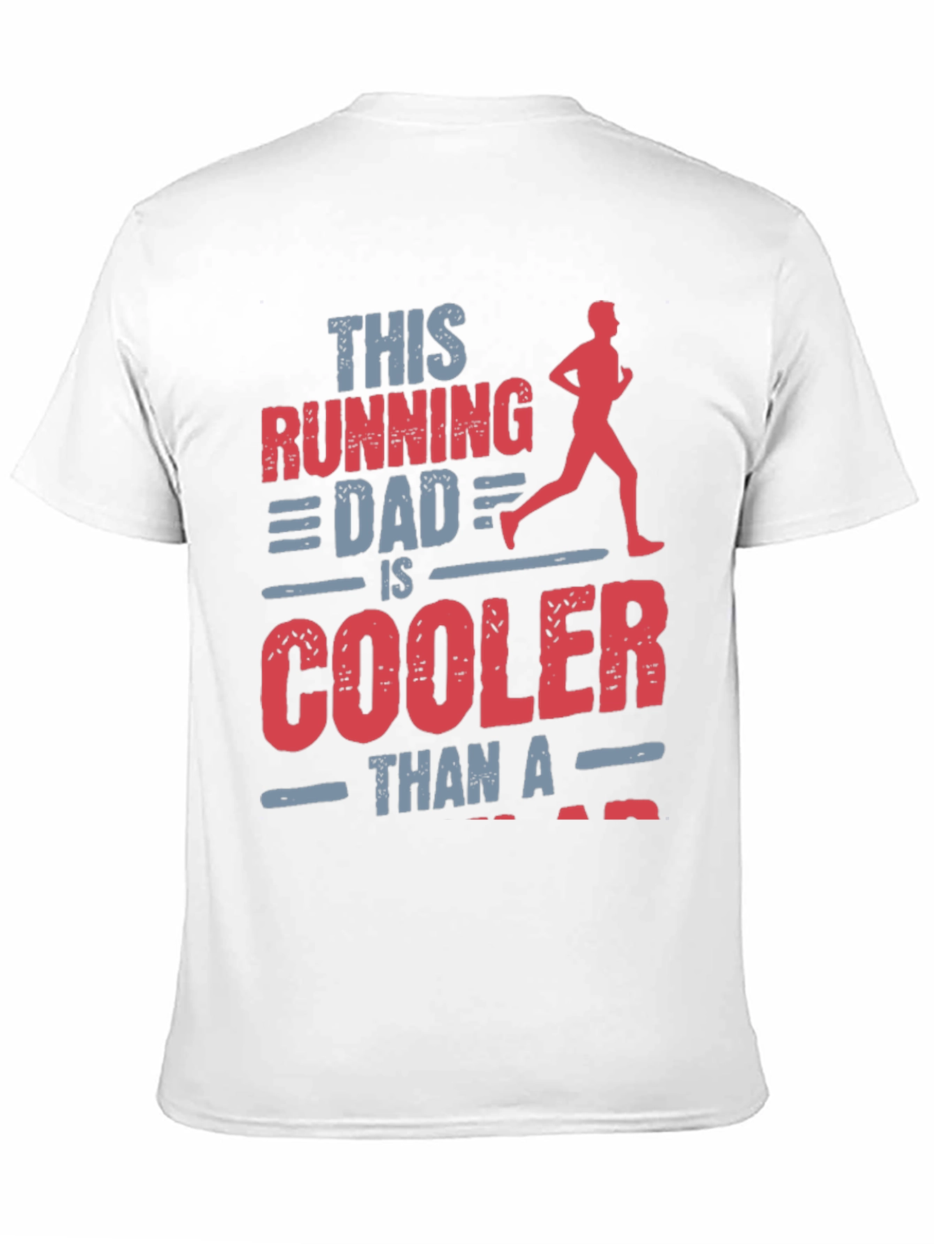Black Running Dad T-Shirt - Cooler Than a... view 11