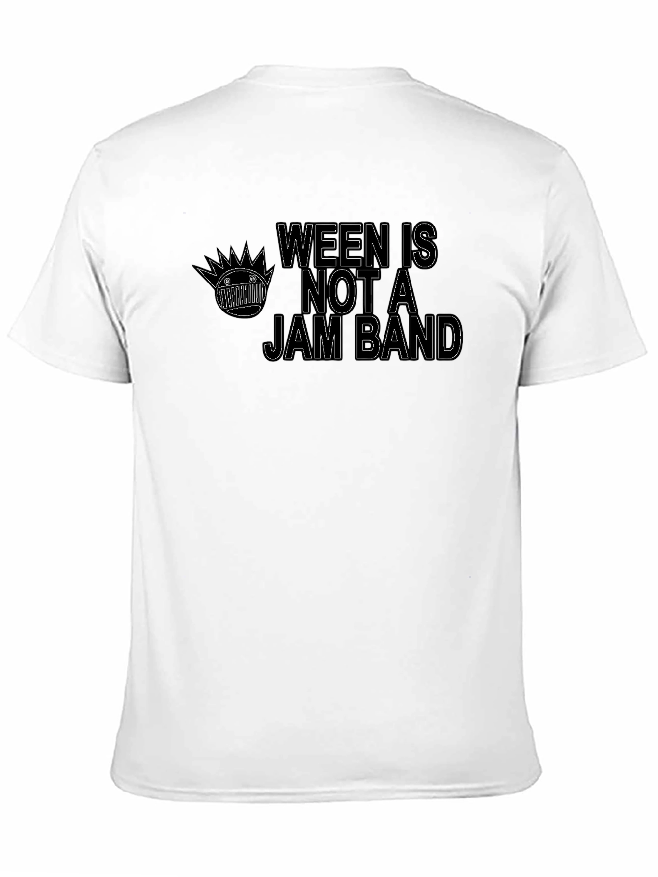 Black Ween Is Not A Jam Band Black T-Shirt view 11