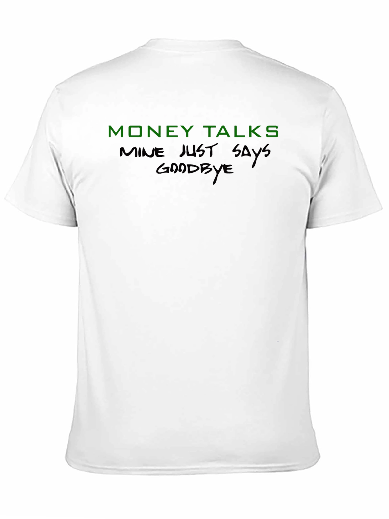 Black Money Talks Graphic Print T-Shirt view 11