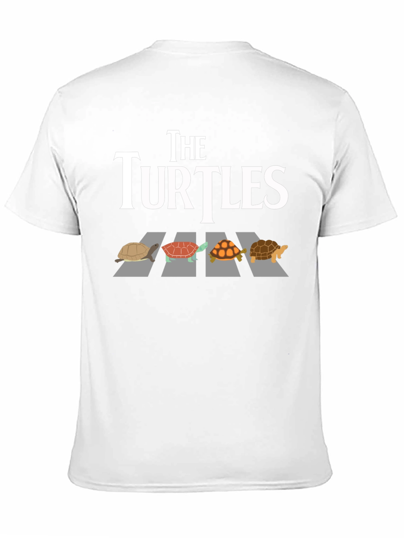 Black The Turtles Graphic T-Shirt view 11