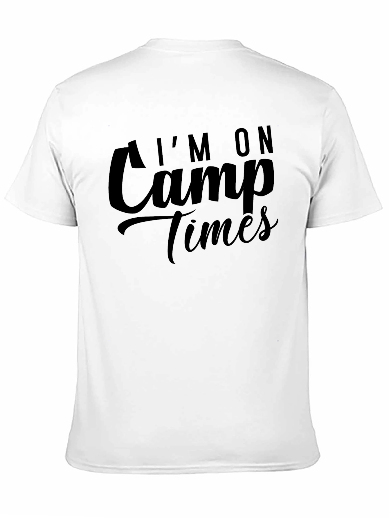 Black I'm On Camp Times Black Tee view 11
