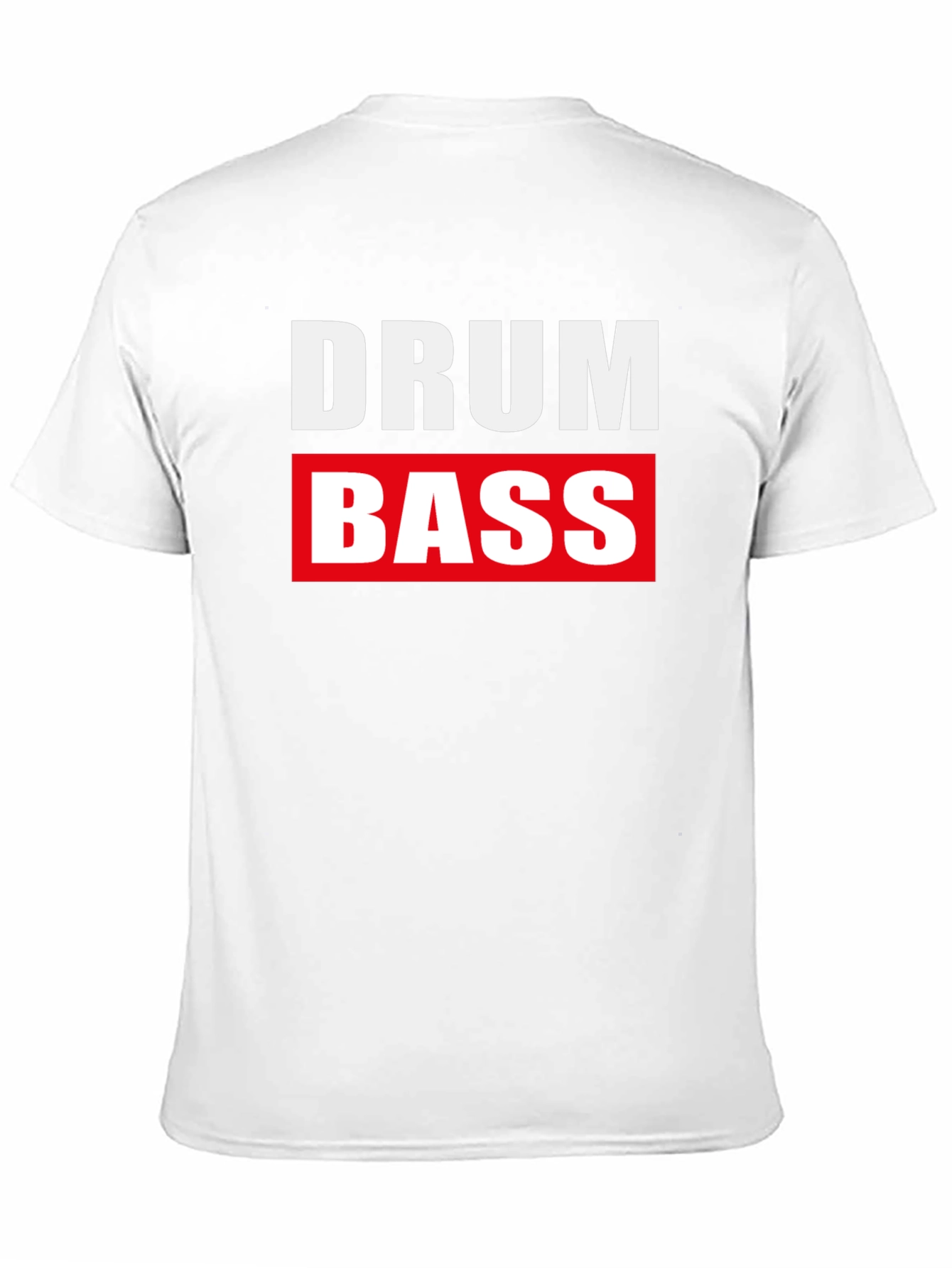 Black Drum & Bass Music Black Cotton T-Shirt view 11