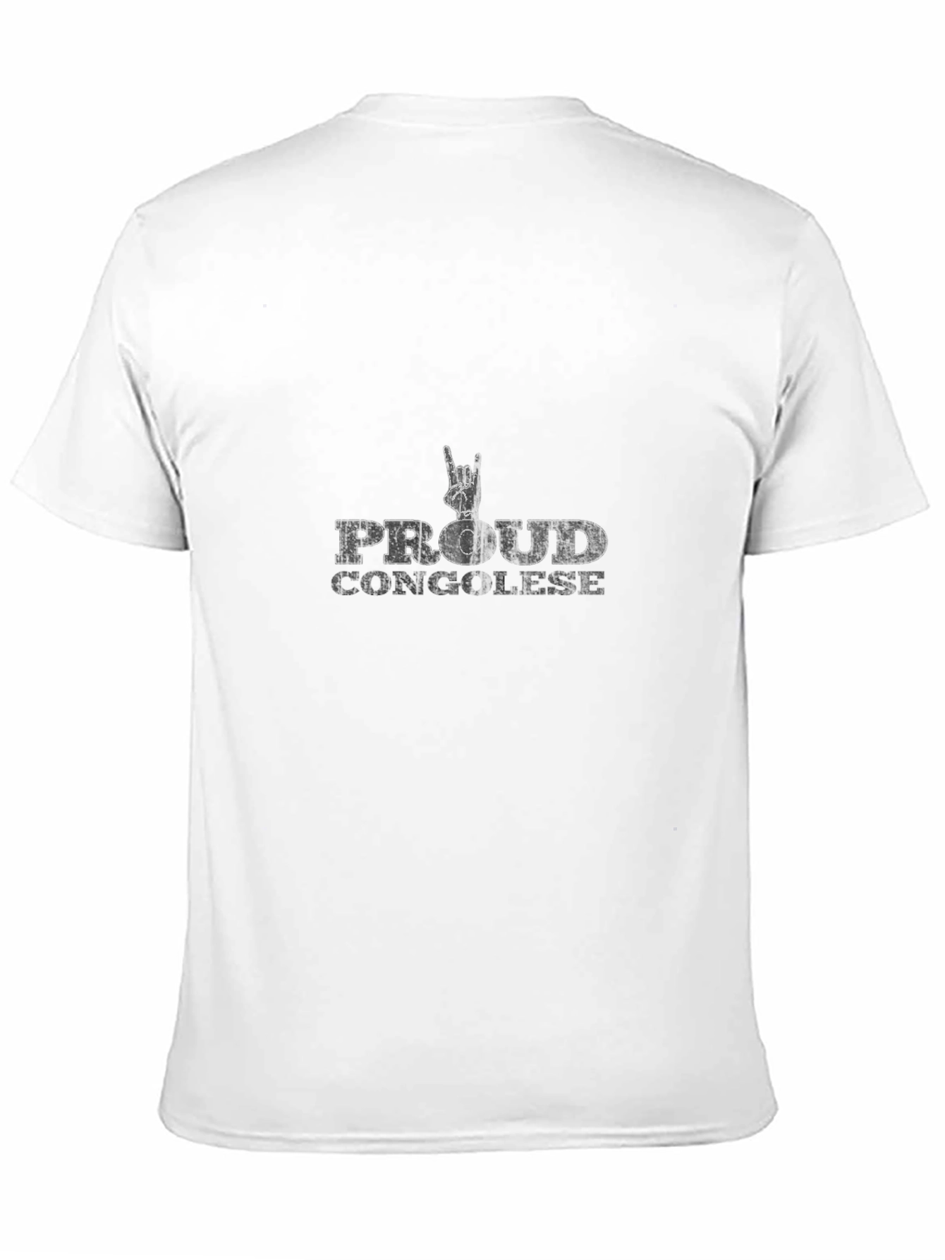 Proud Congolese Graphic T-Shirt - Black - 11