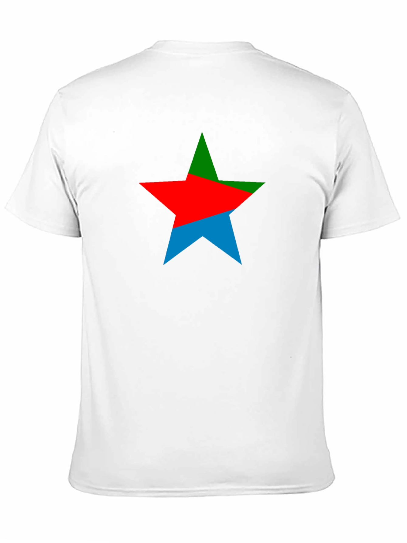 Black Colorful Star Graphic Black Tee view 11