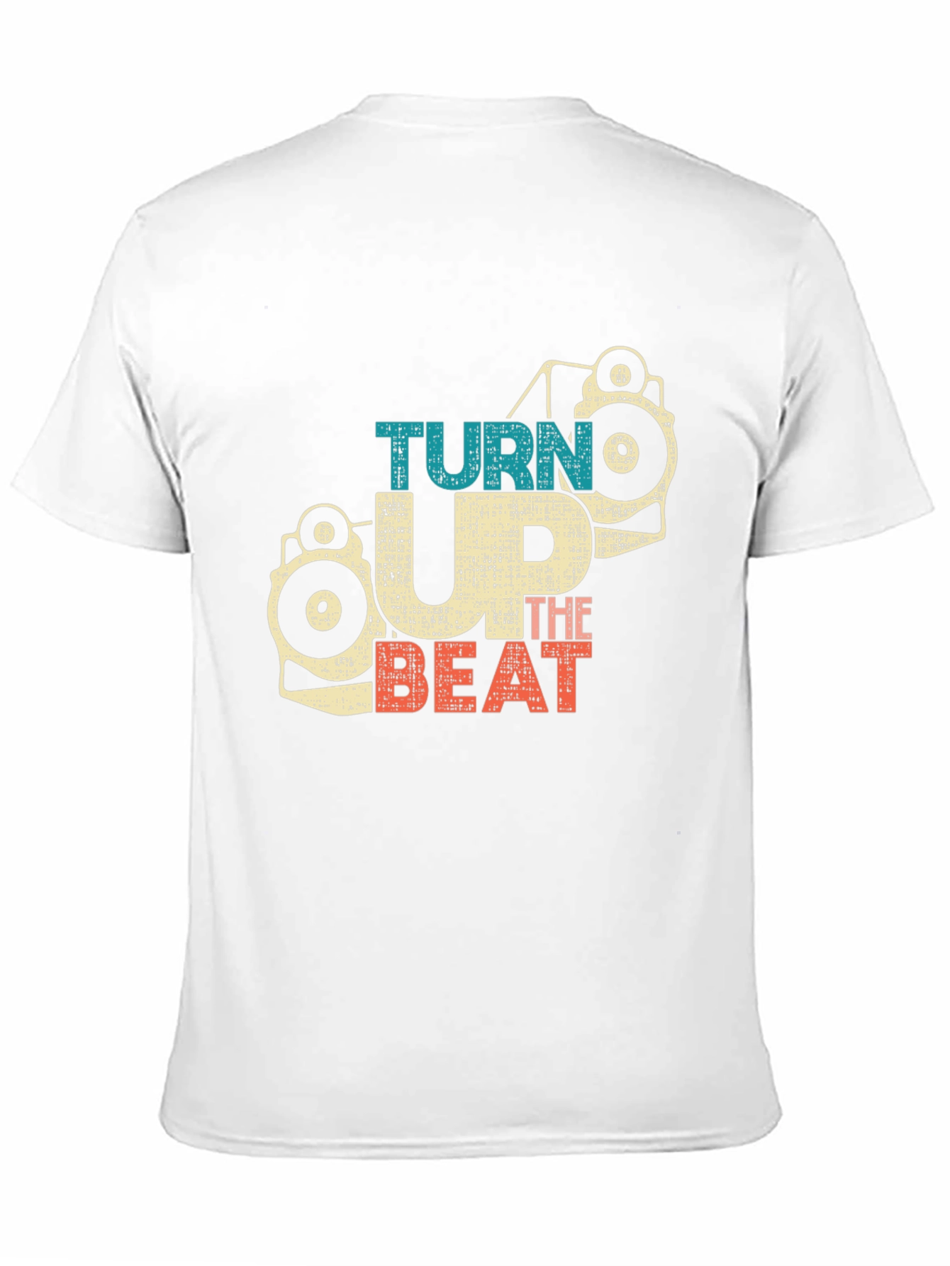 Black Turn Up the Beat Graphic Tee view 11