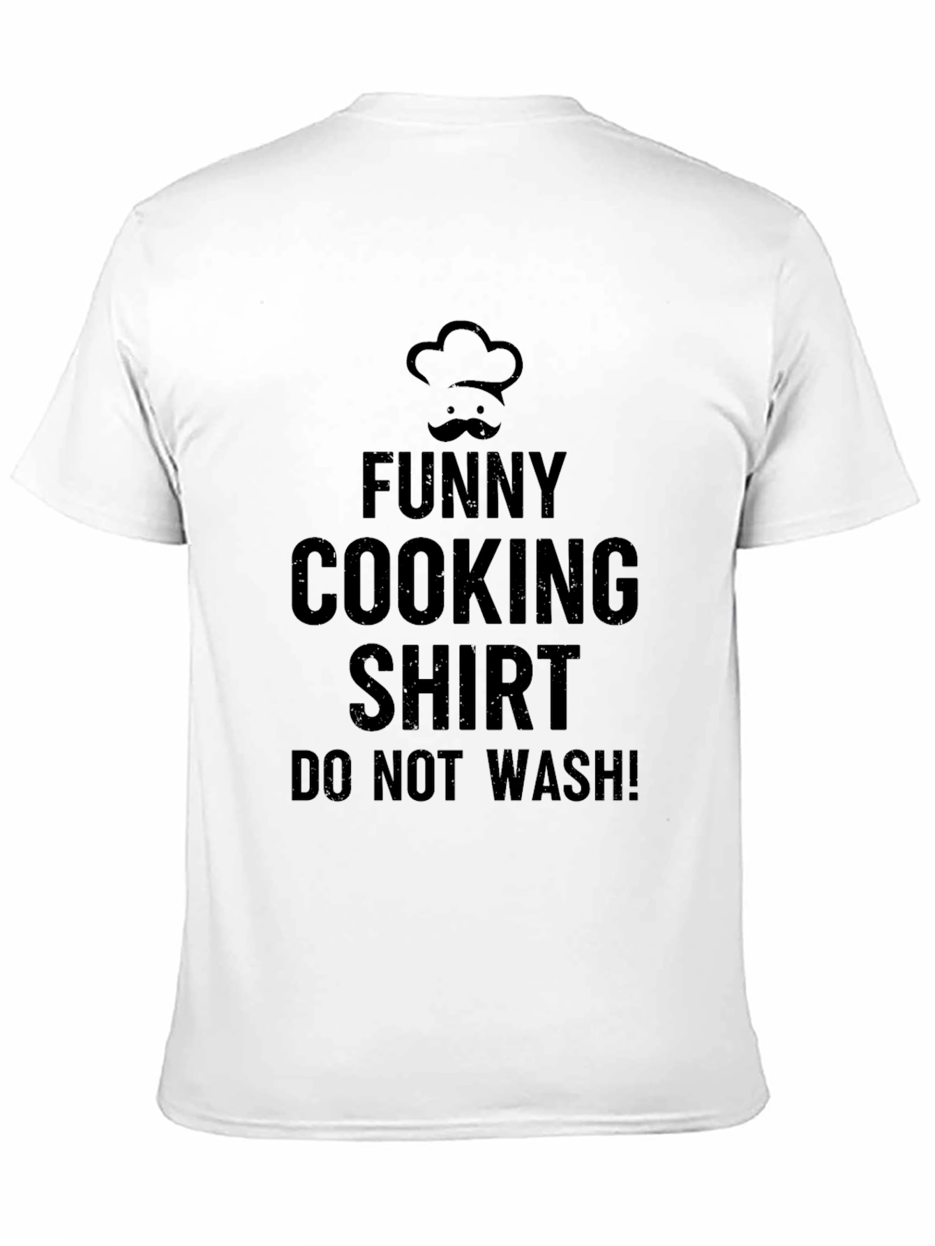Black Funny Cooking Shirt - Do Not Wash Chef Tee view 11