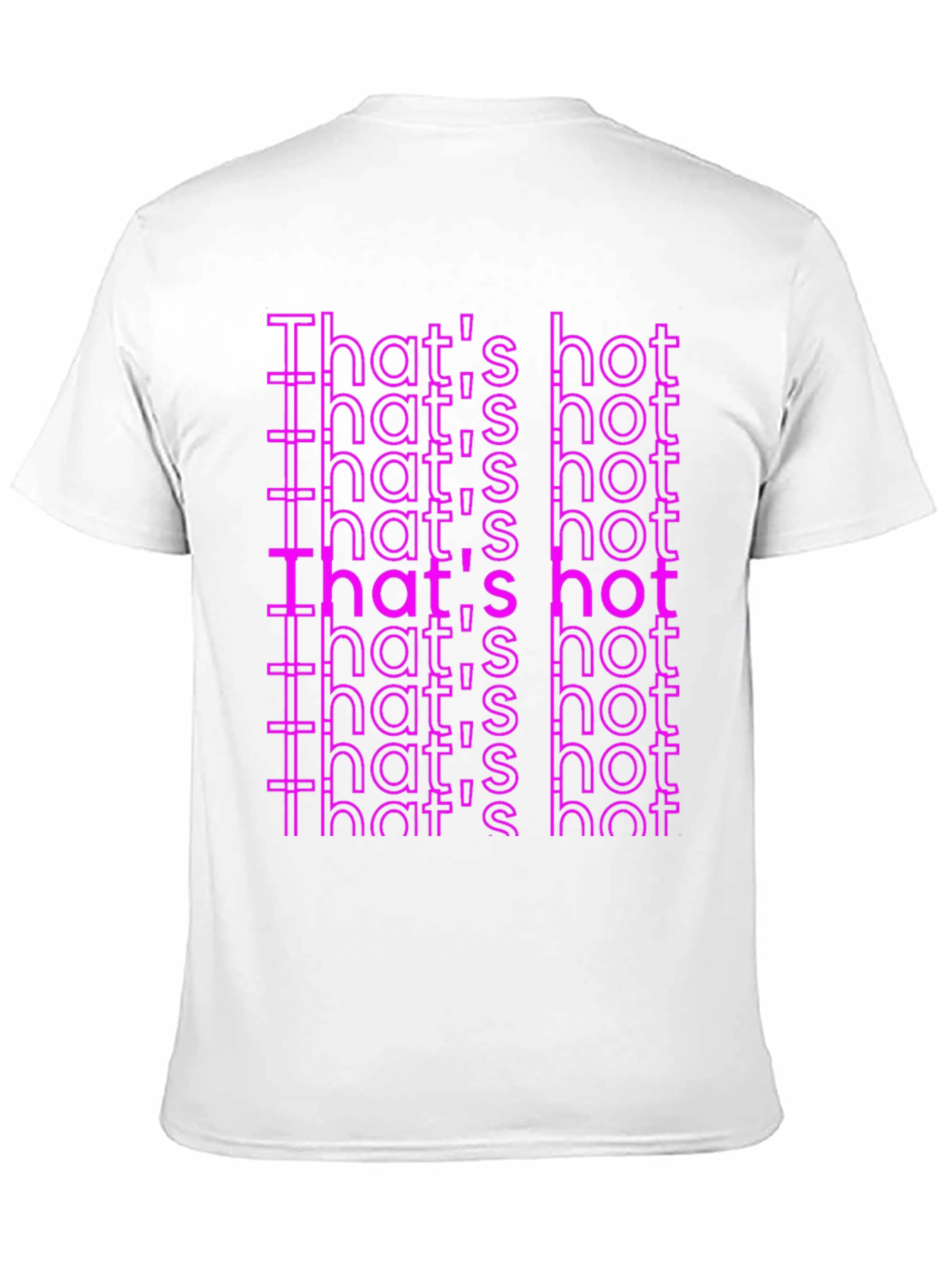 Black That's Hot Printed Graphic Tee - Black view 11