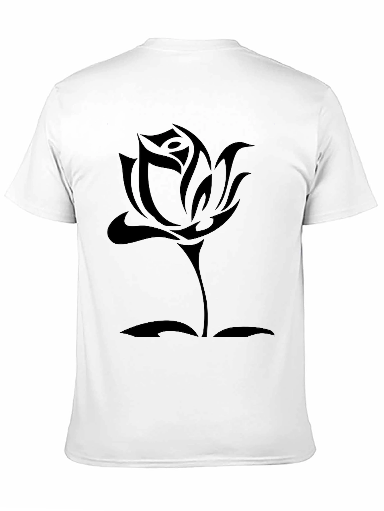 Black Black Rose Graphic Tee - Men's Classic Fit view 11