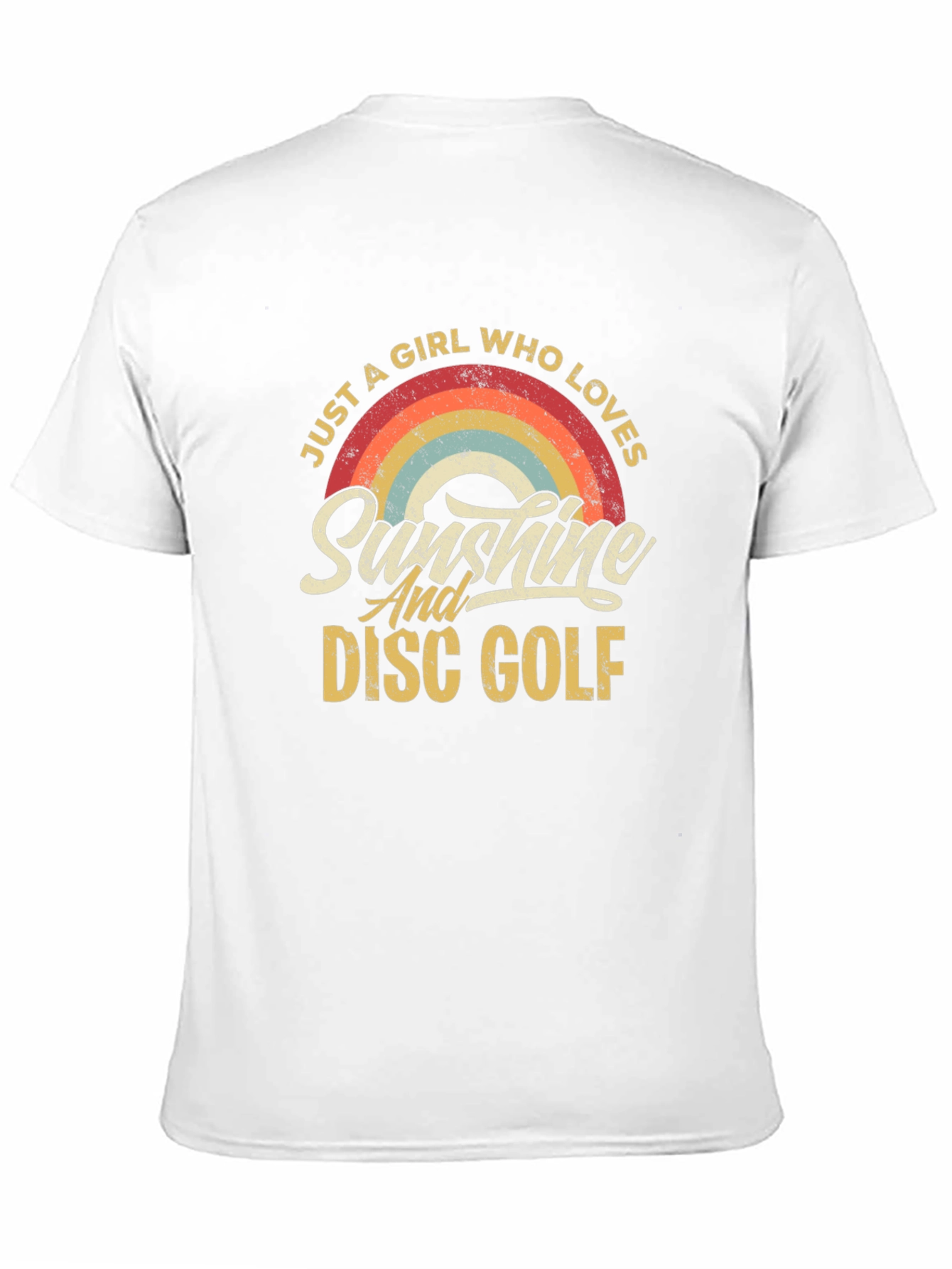 Black Sunshine & Disc Golf Graphic Tee view 11