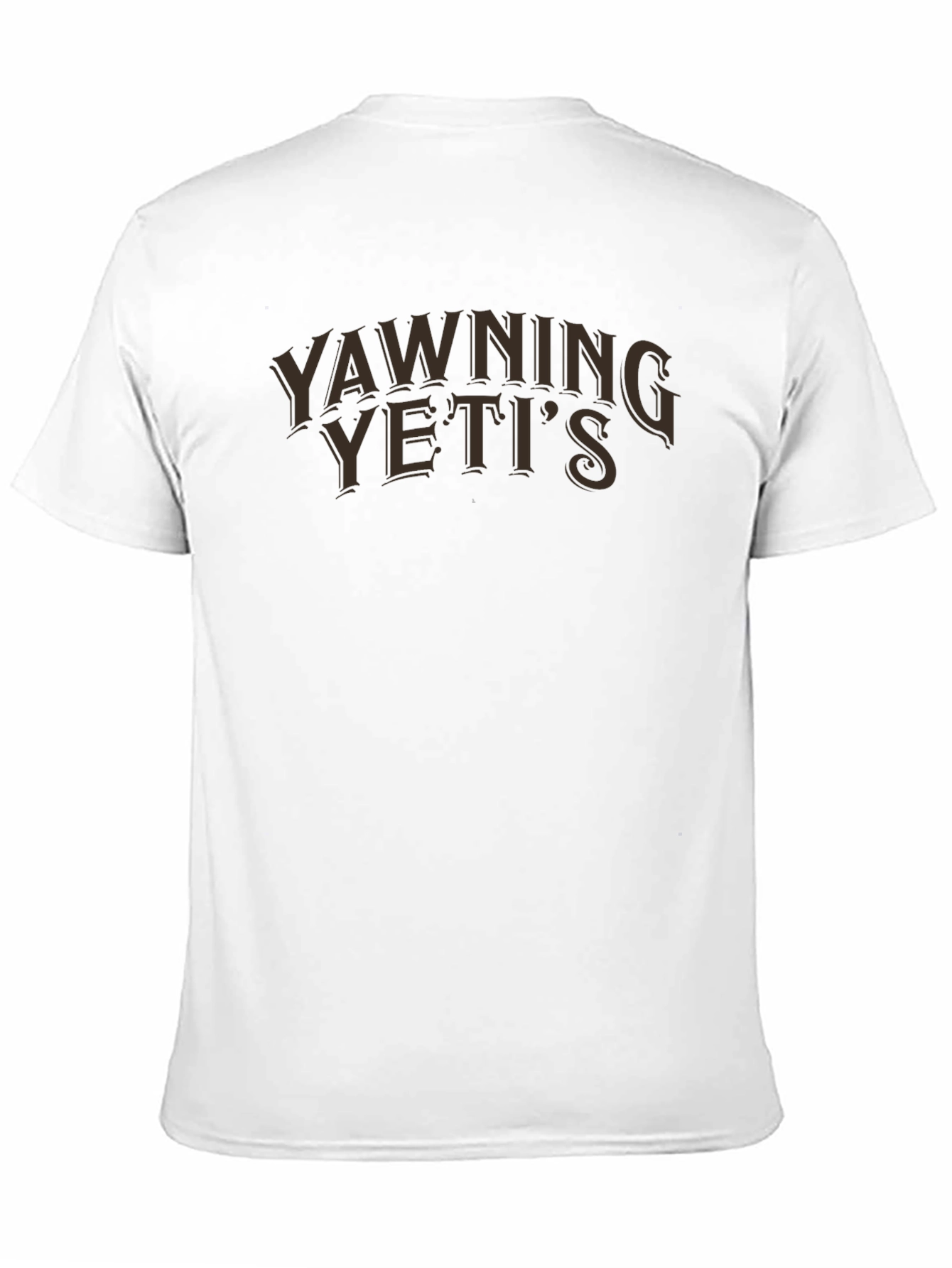 Black Yawning Yeti's Graphic Tee - Soft Cotton Comfort view 11