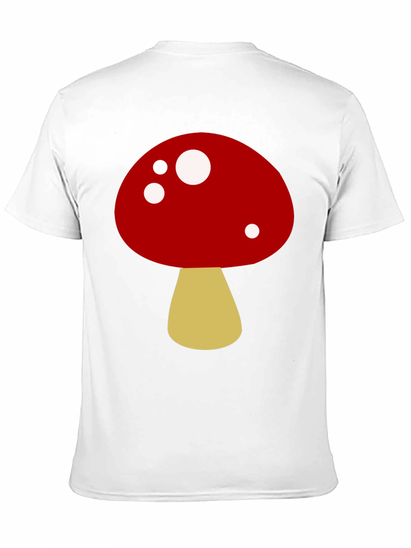 Black Mushroom Graphic Tee - Fun, Casual Style view 11