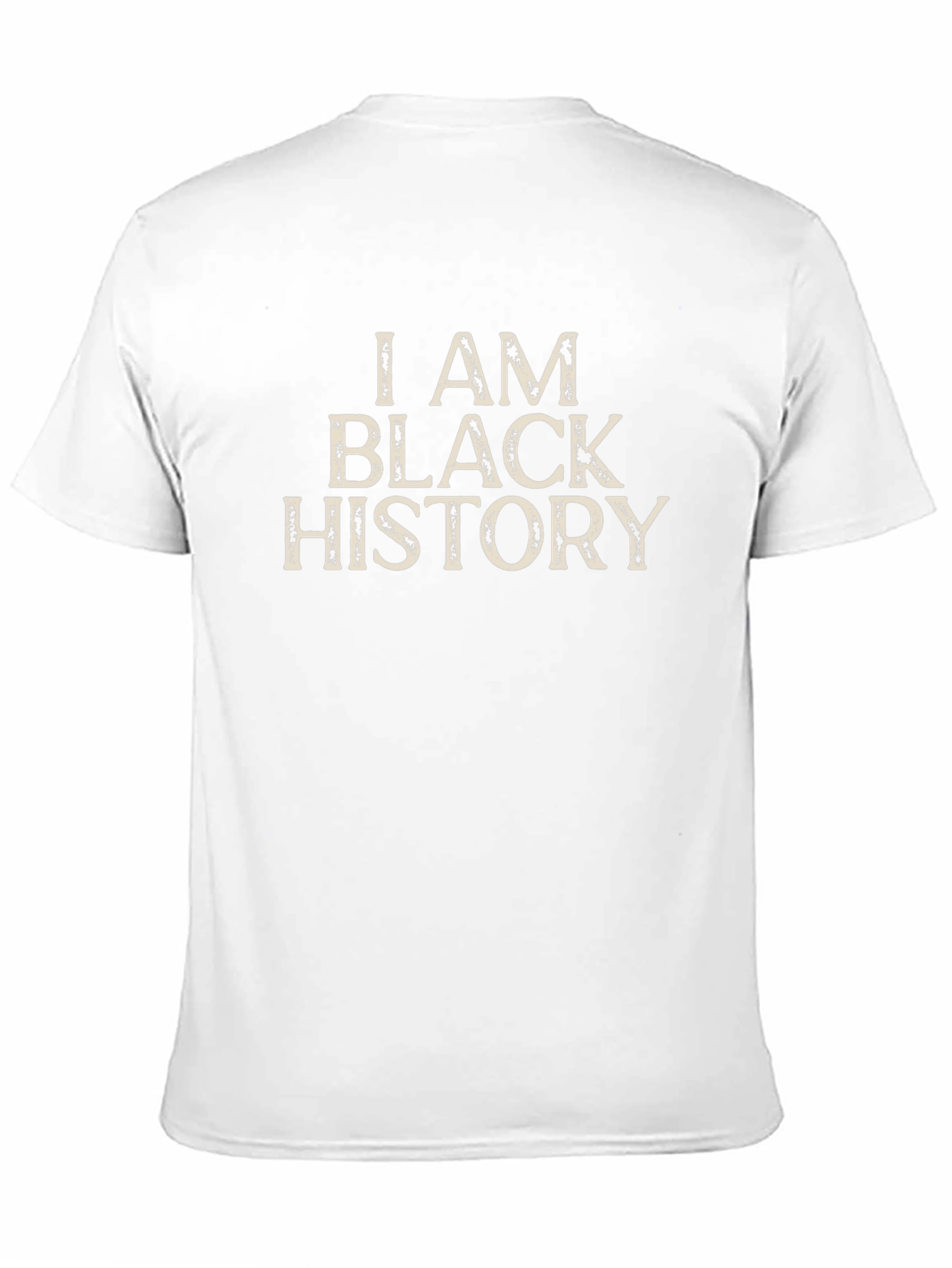 Black I AM BLACK HISTORY T-Shirt view 11