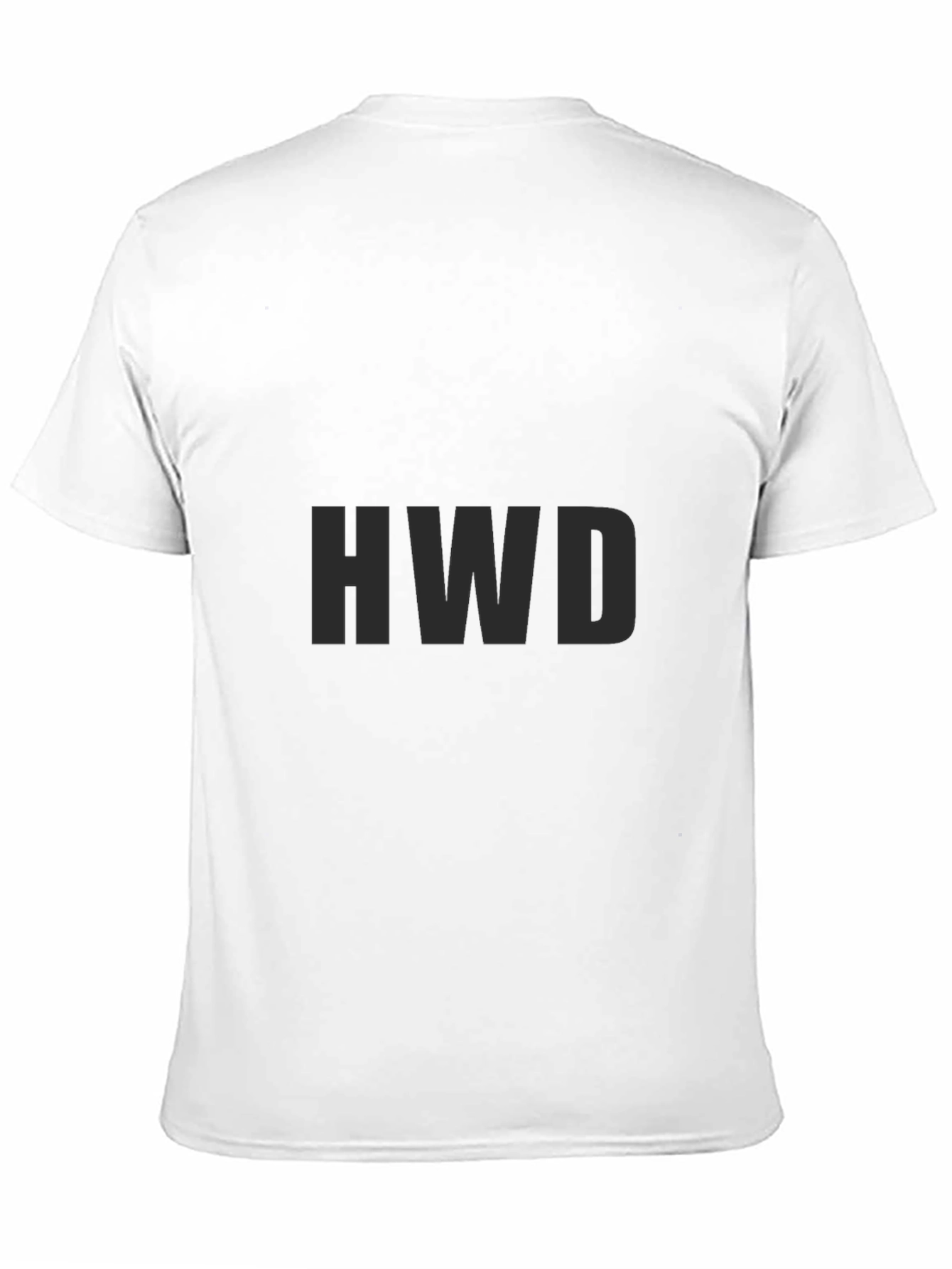 Black Men's Solid Black Crew Neck Tee - Casual Style view 11