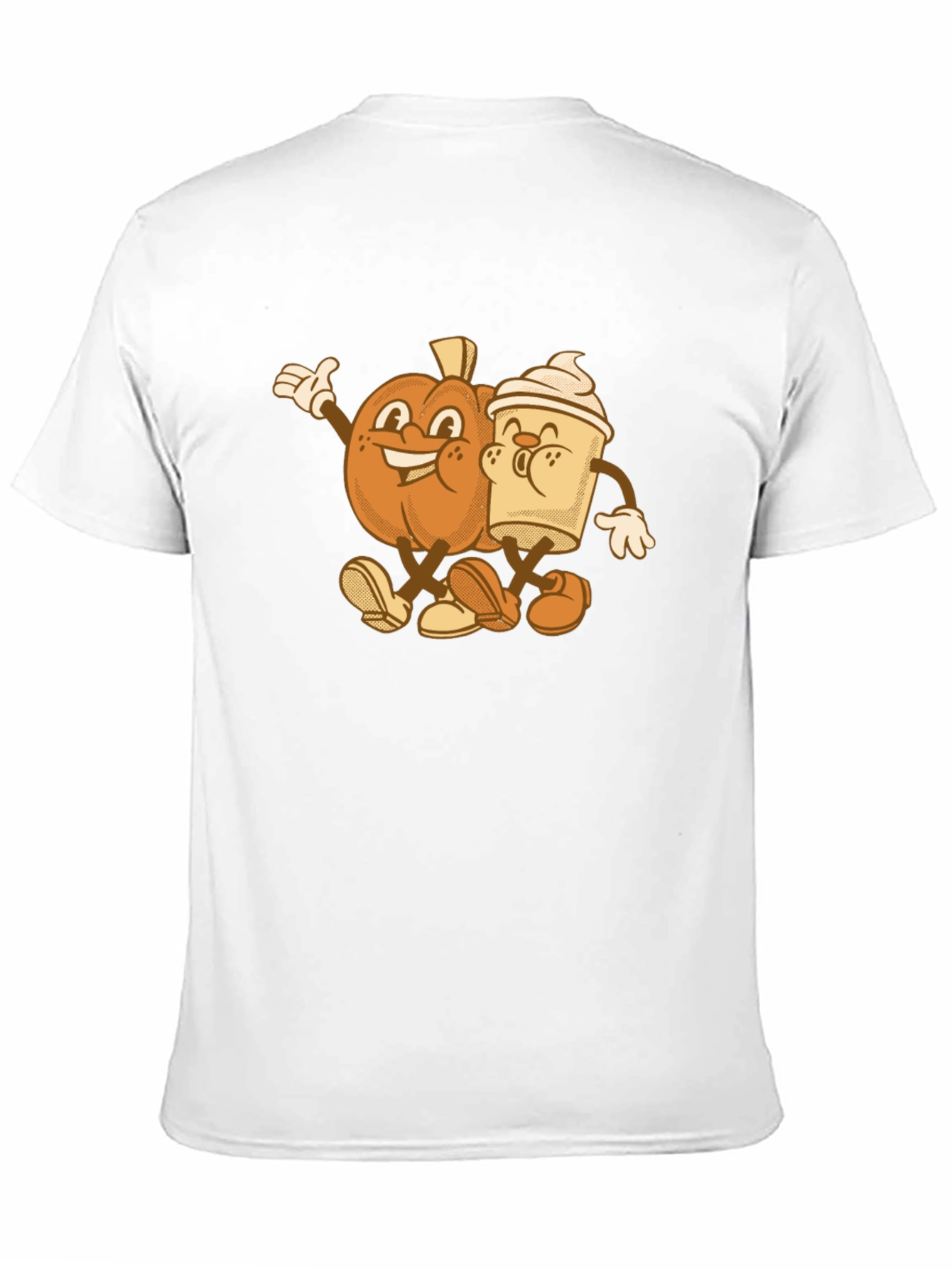 Black Pumpkin Spice Best Friends Graphic T-Shirt view 11