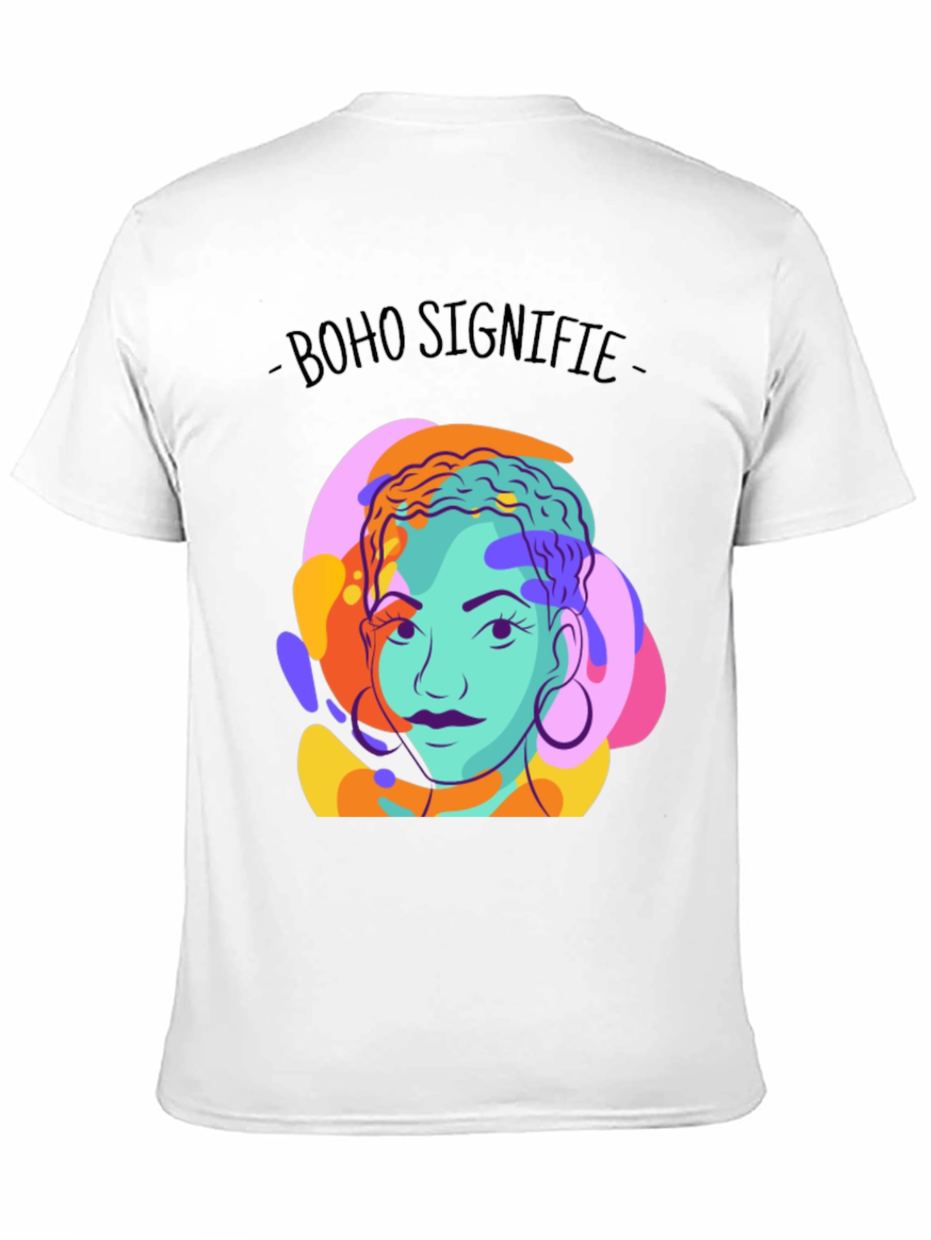 Black Boho Signifie Graphic Tee - Stylish Unisex T-Shirt view 11