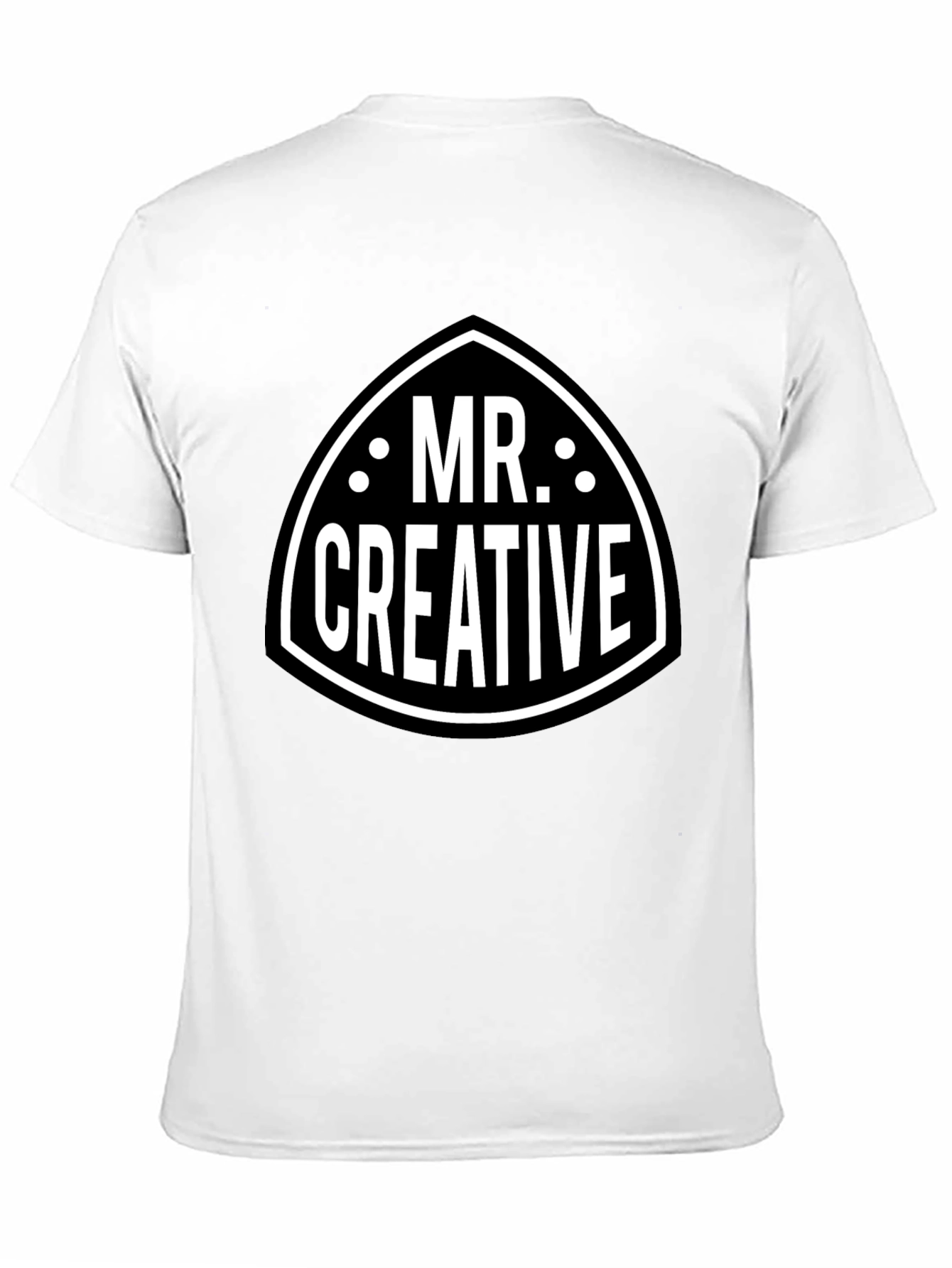 Black Mr. Creative Graphic Tee - Black view 11