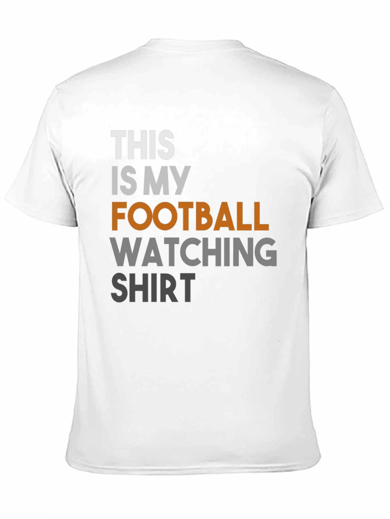 Black Football Watching Shirt - Comfy & Stylish view 11