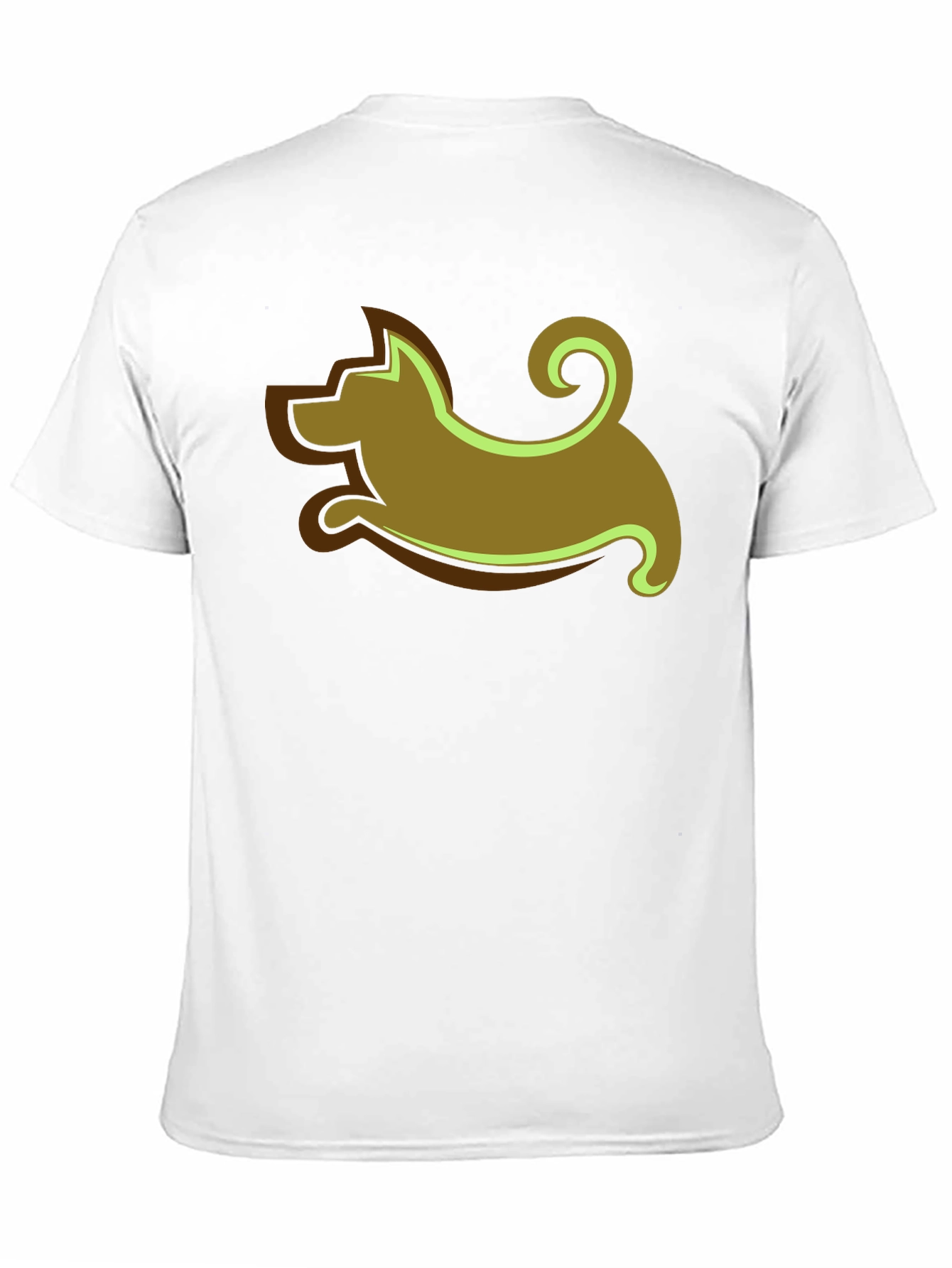 Black Dog Graphic Tee - Black Casual Shirt view 11