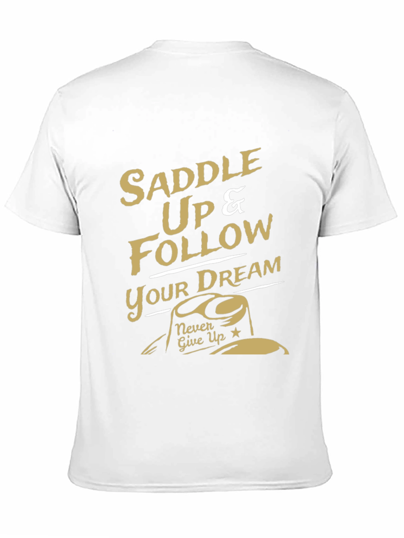 Black Saddle Up & Follow Your Dream Graphic Tee view 11
