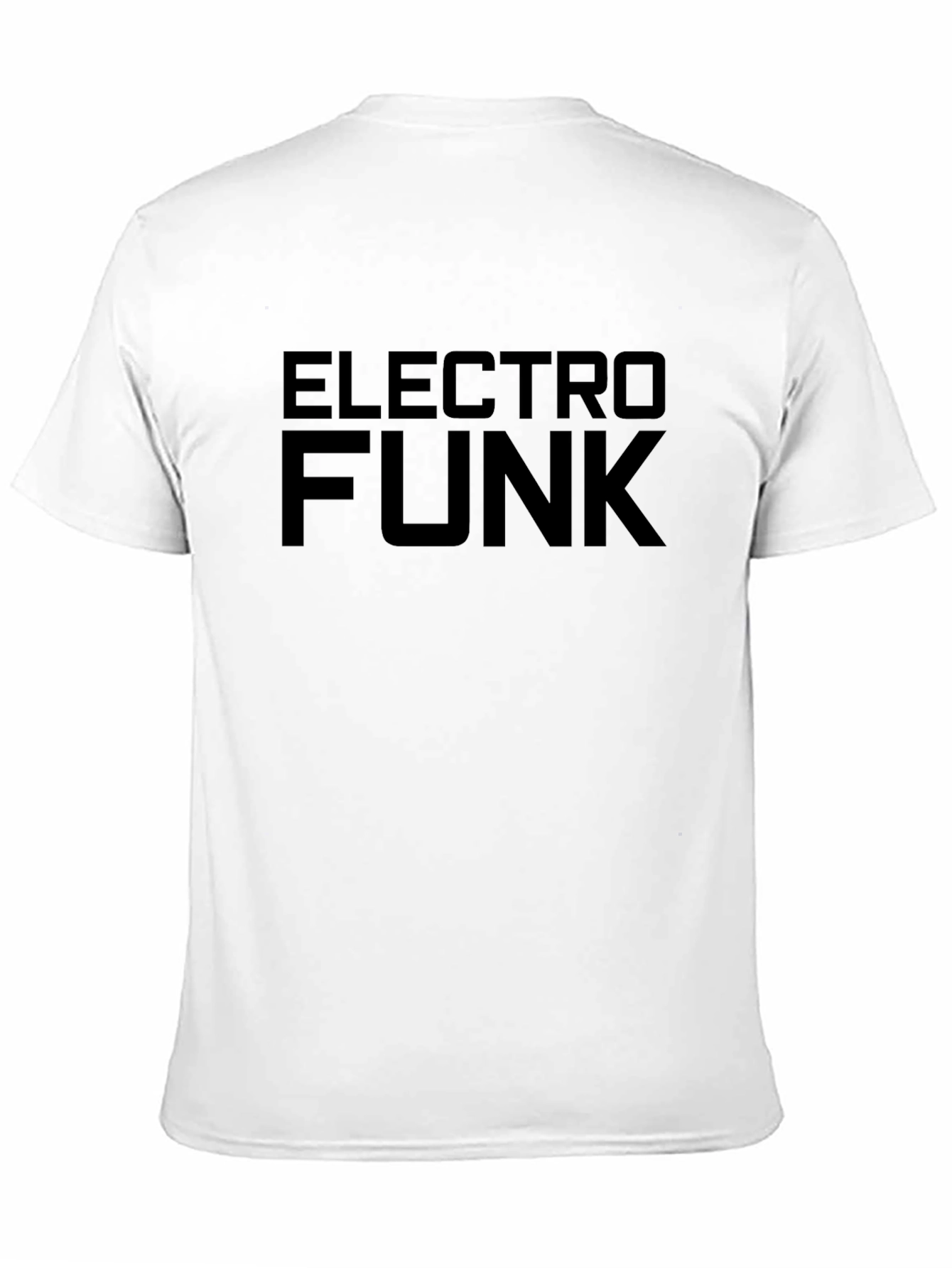 Black Electro Funk Black T-Shirt view 11