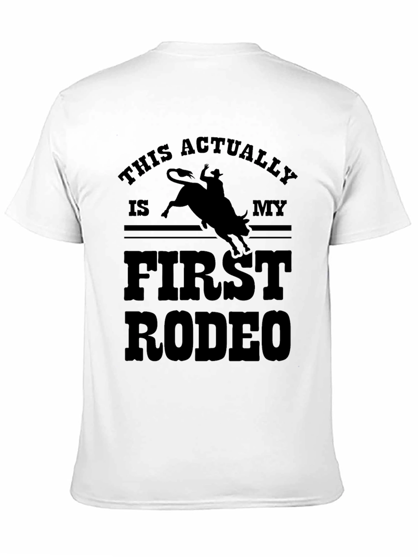 Black First Rodeo Graphic Tee - Black view 11