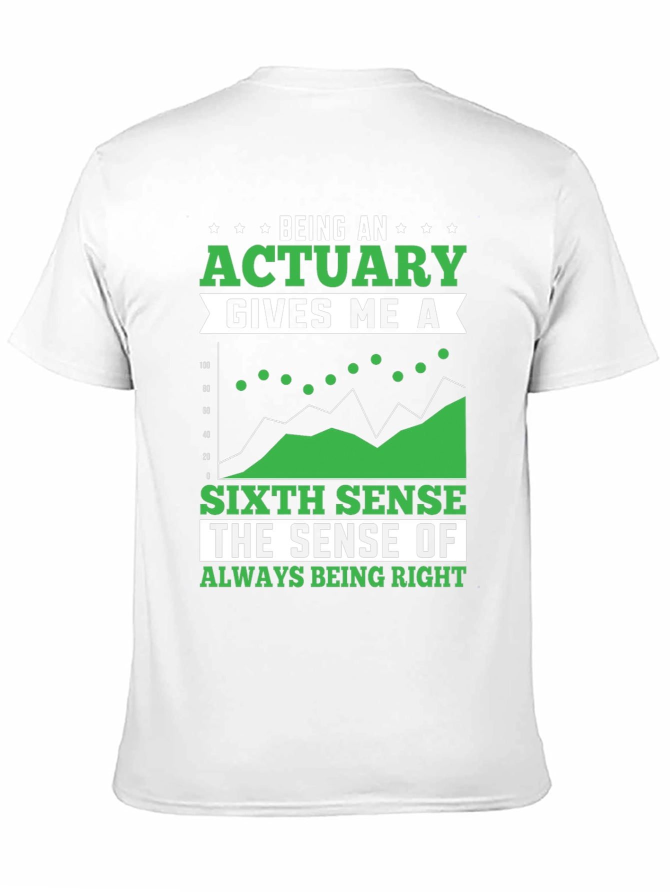 Black Actuary Sixth Sense Graphic T-Shirt view 11