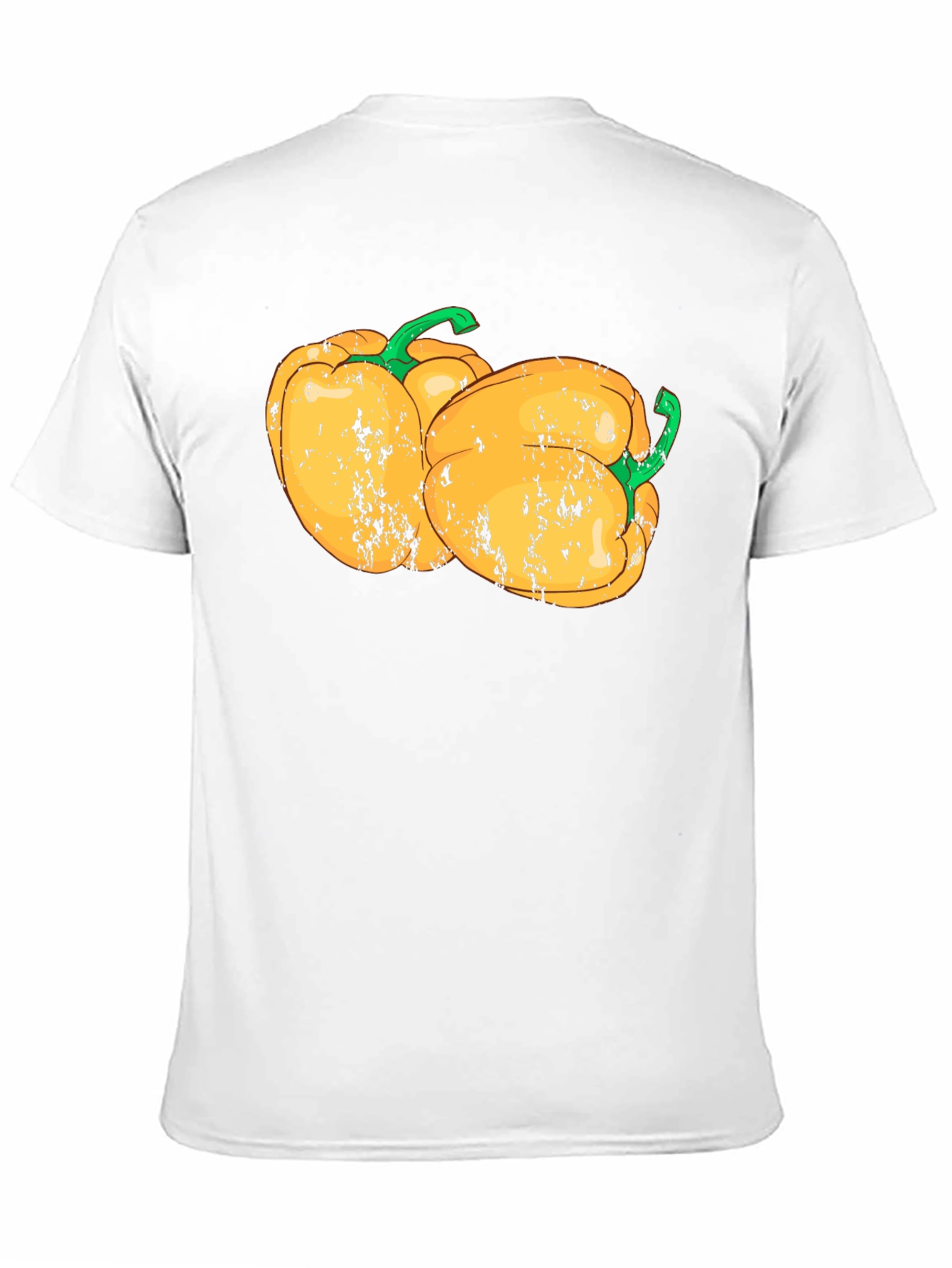 Black Yellow Pepper Graphic T-Shirt view 11