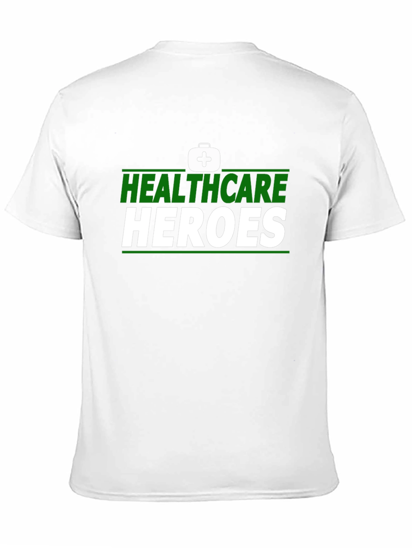 Black Healthcare Heroes Graphic T-Shirt view 11