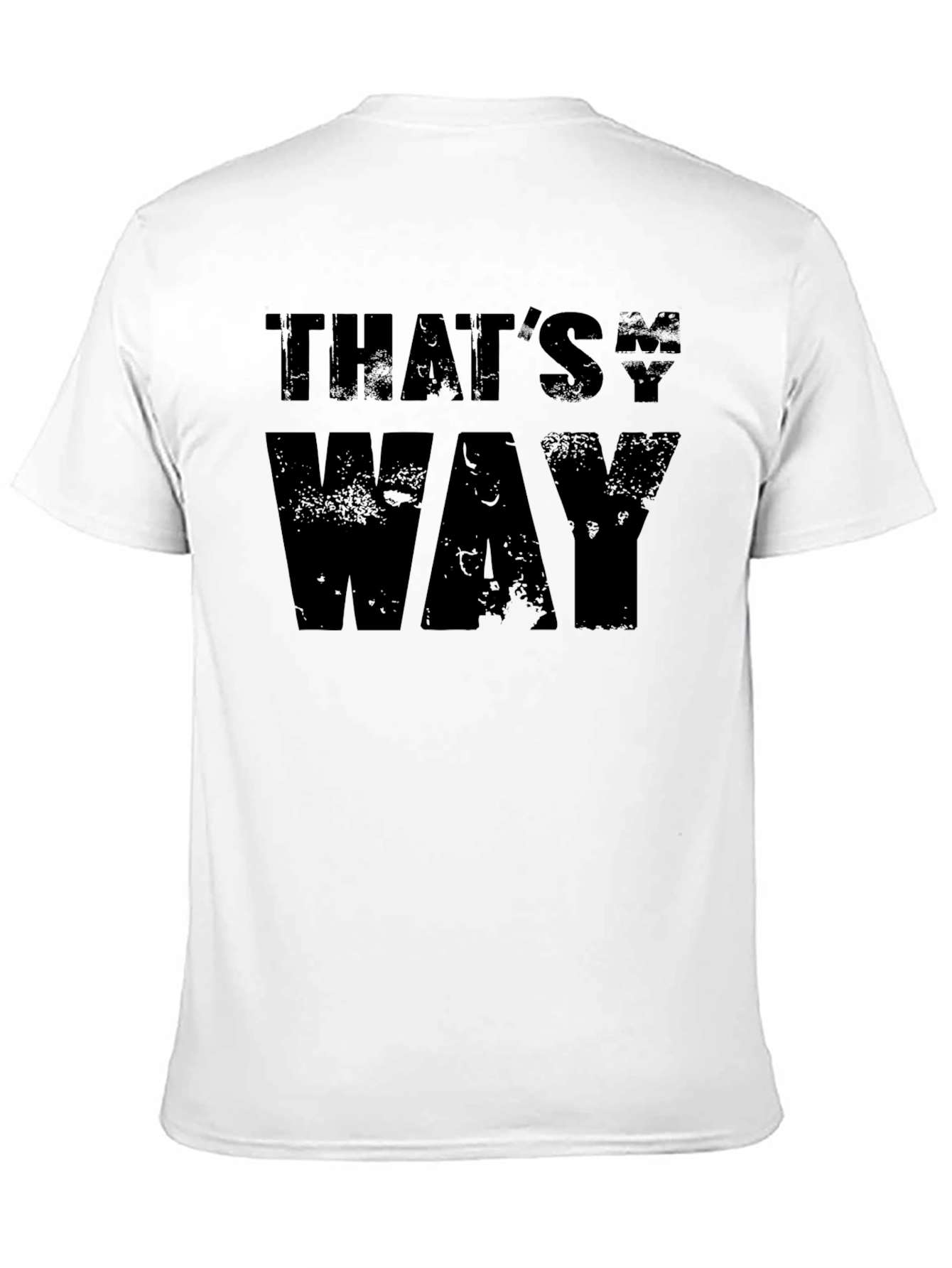 Black That's My Way Black Graphic Tee view 11