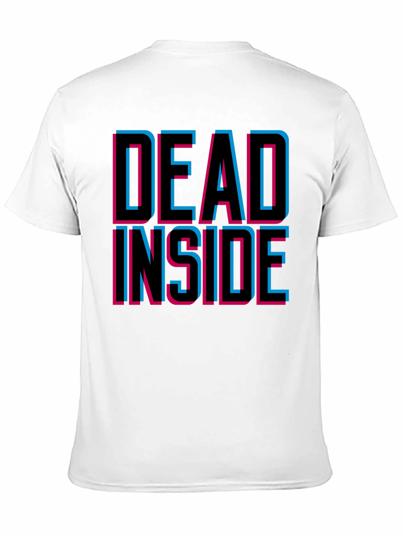 Black Dead Inside Graphic Tee - Trendy Unisex T-Shirt view 11