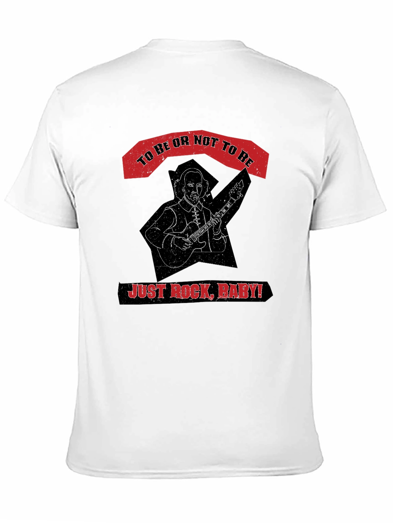 Black To Be or Not to Be Rock T-Shirt view 11