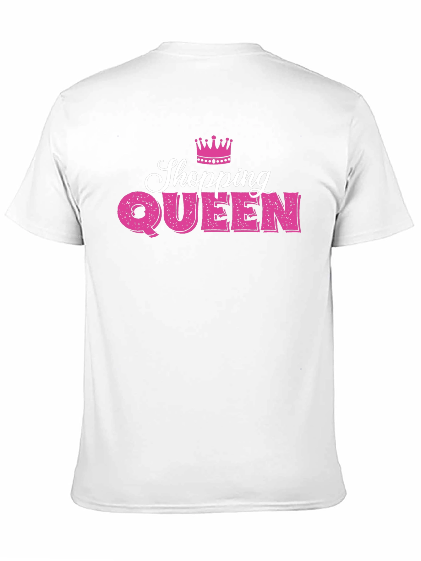 Black Shopping Queen T-Shirt - Stylish & Fun Design view 11