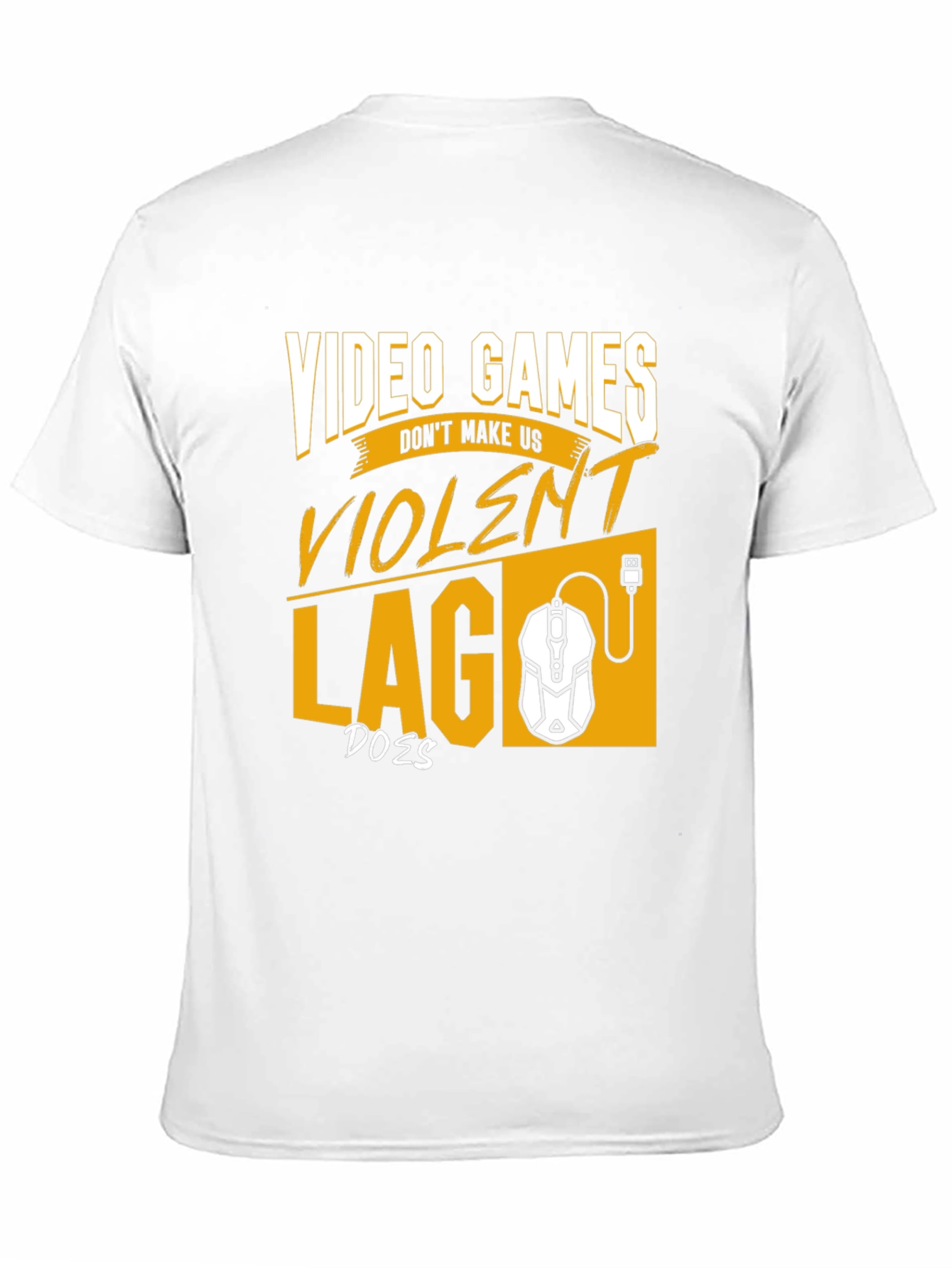 Black Gamer T-Shirt: Video Games Don't Make Us Violent view 11