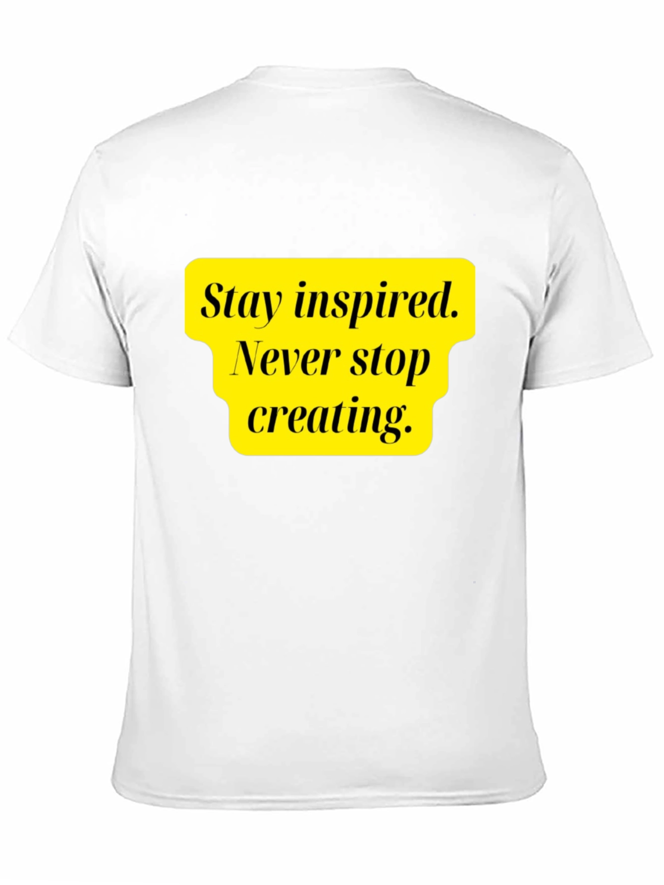 Black Inspire Creativity Black Graphic Tee view 11