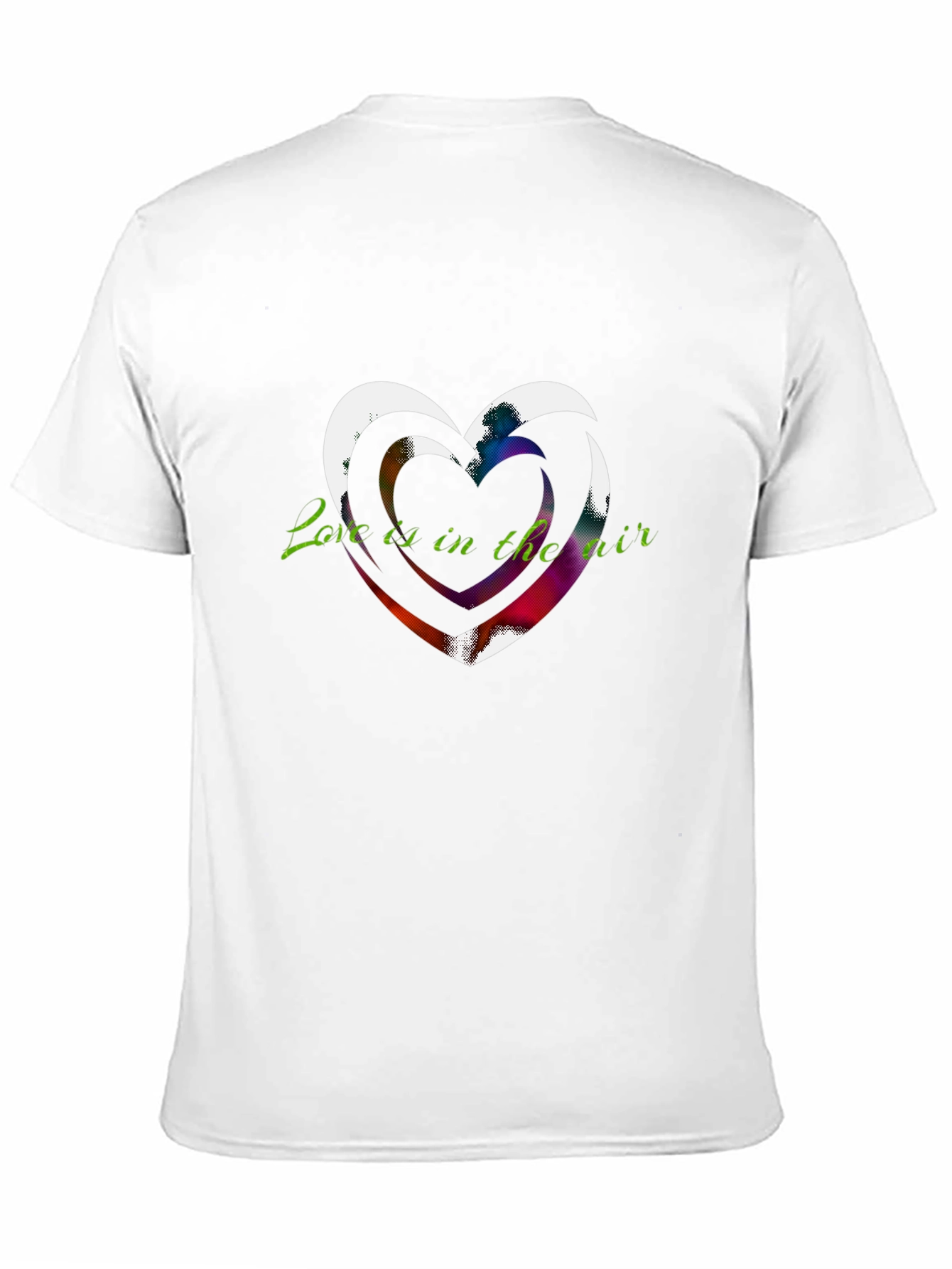Black Love is in the Air Graphic T-Shirt view 11